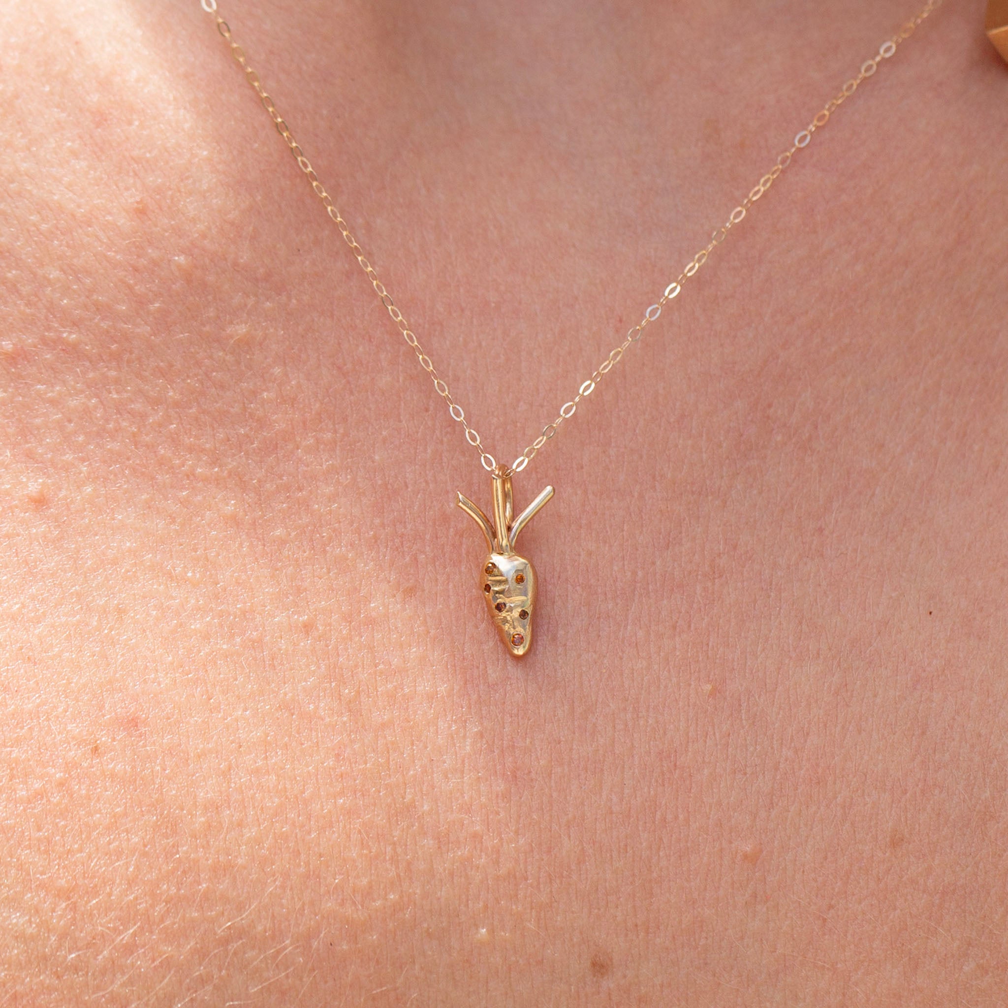 14k Carrot Charm
