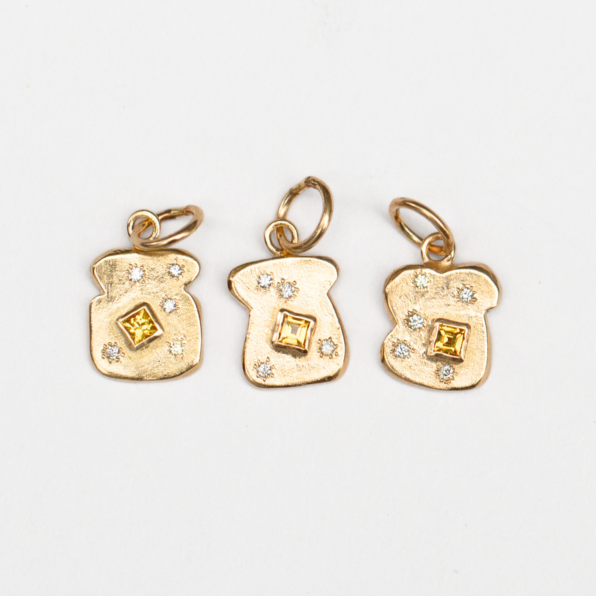 Salted Butter Toast Charms