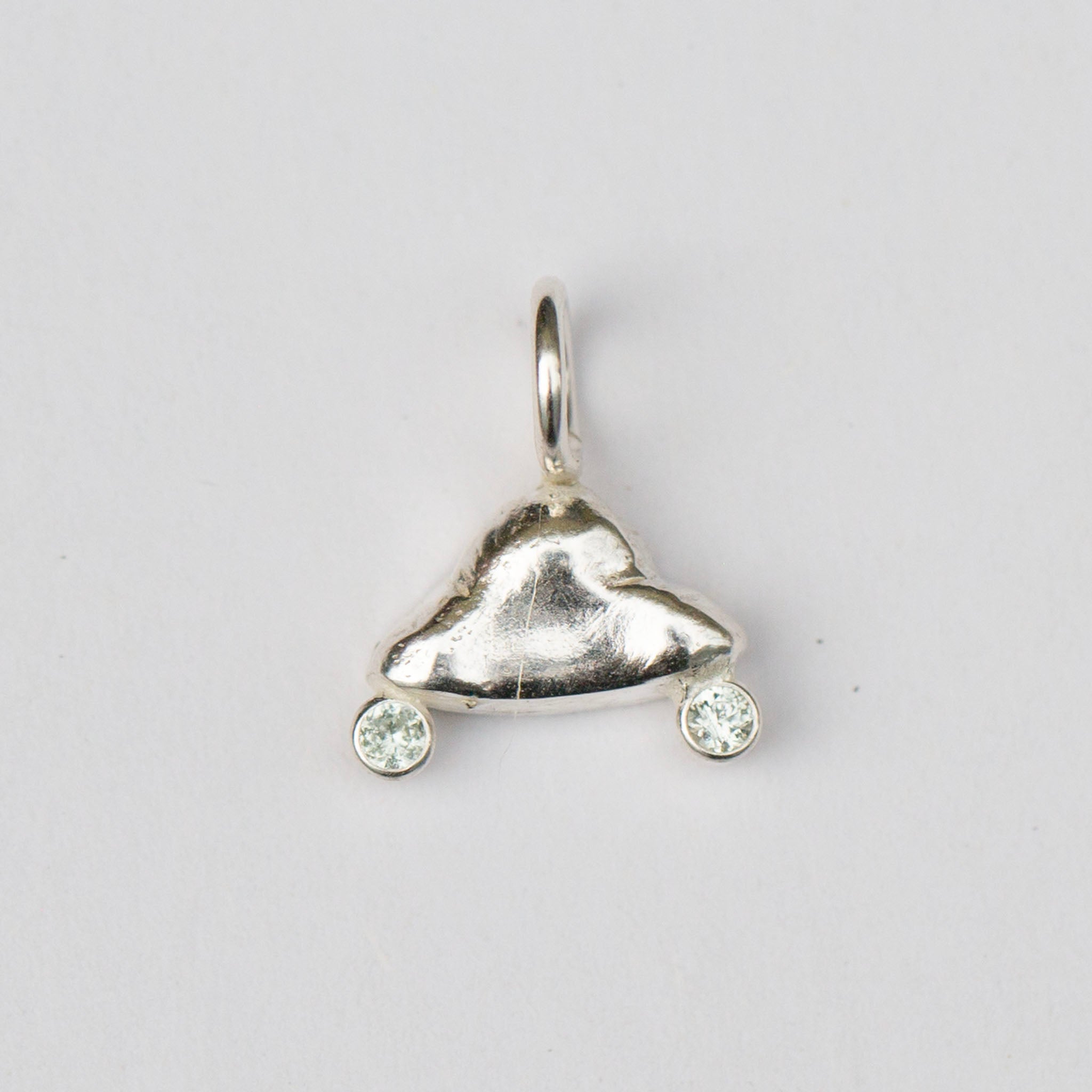 UFO, Silver & Montana Teal Sapphire