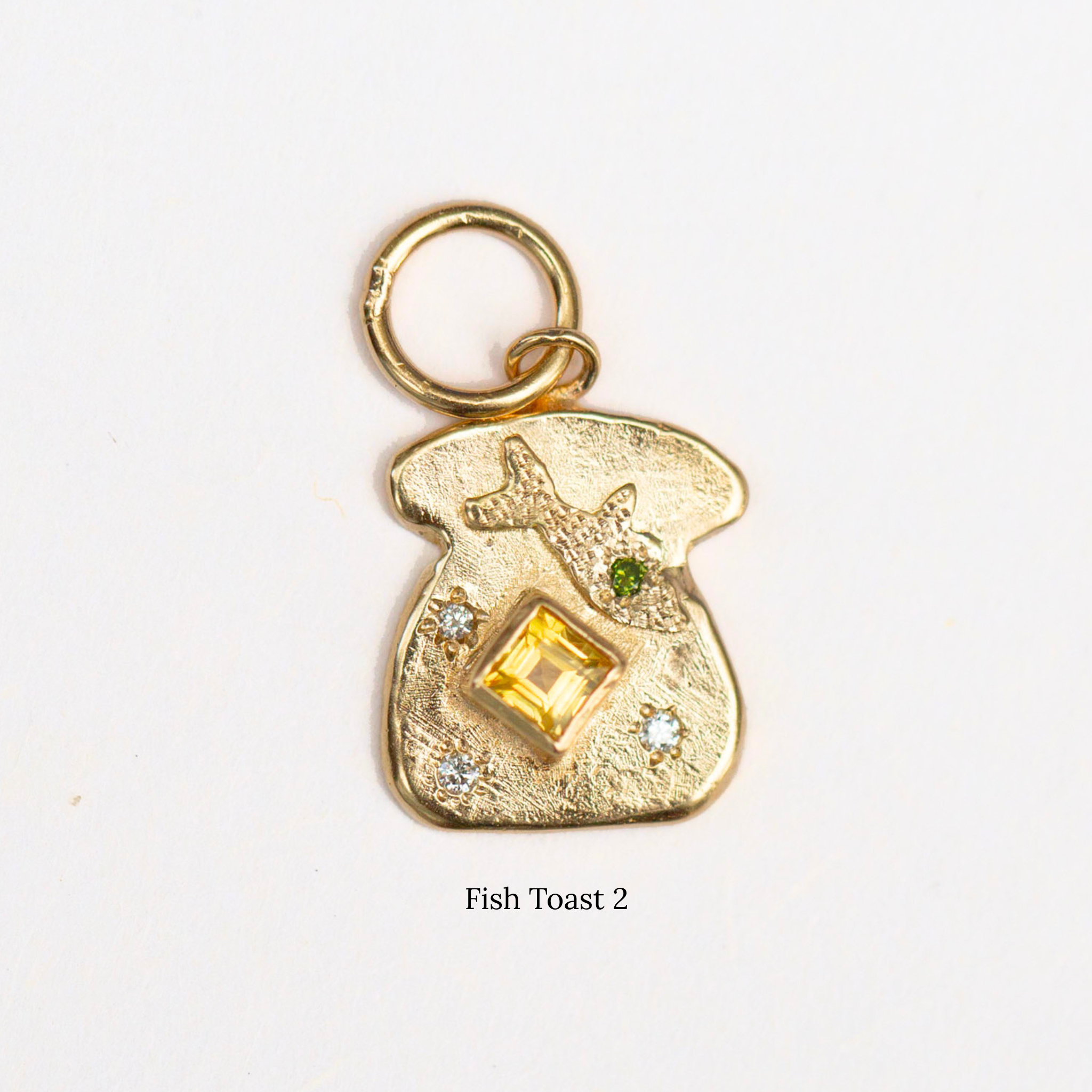 Fish Toast Charms