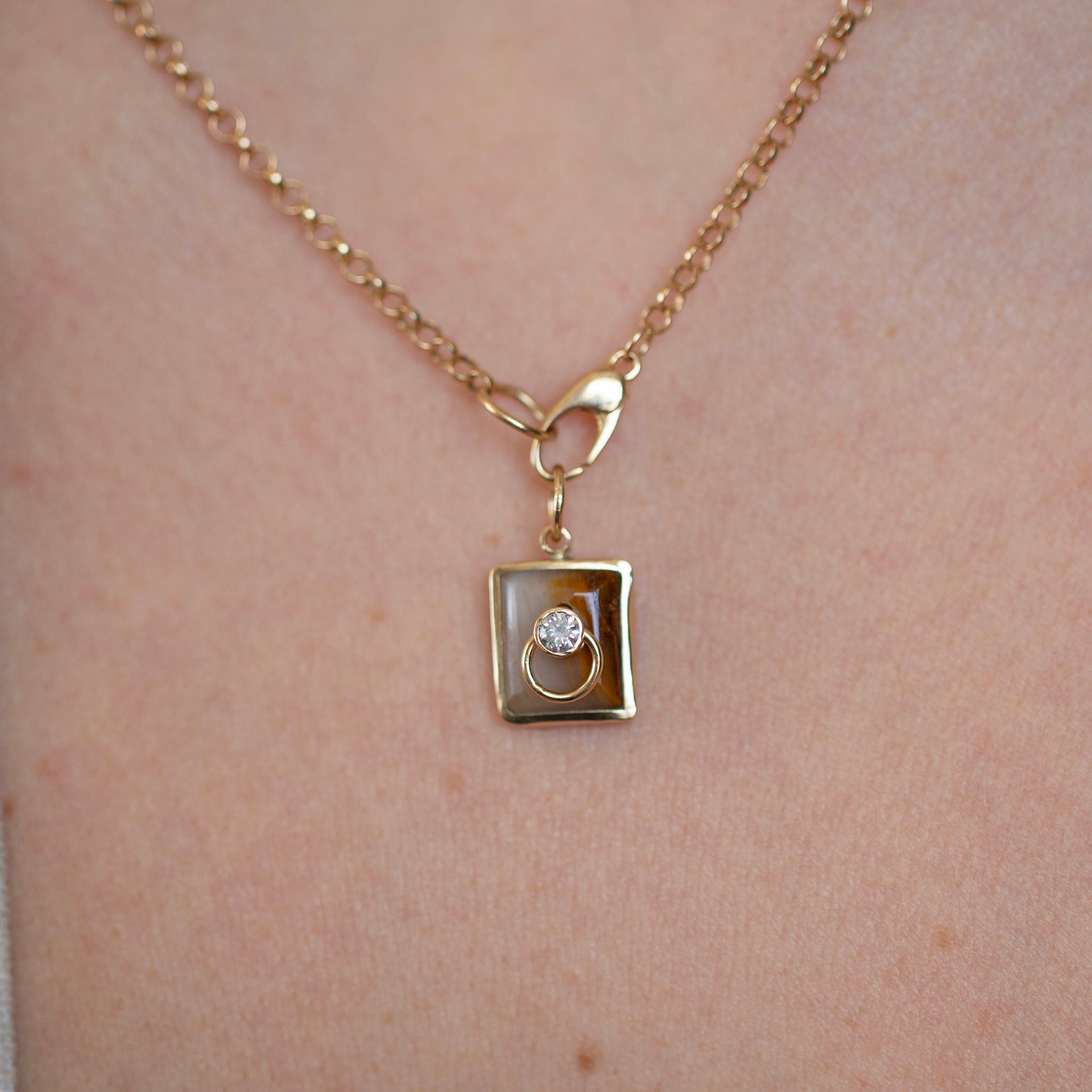 Knock On Wood Charm, 10