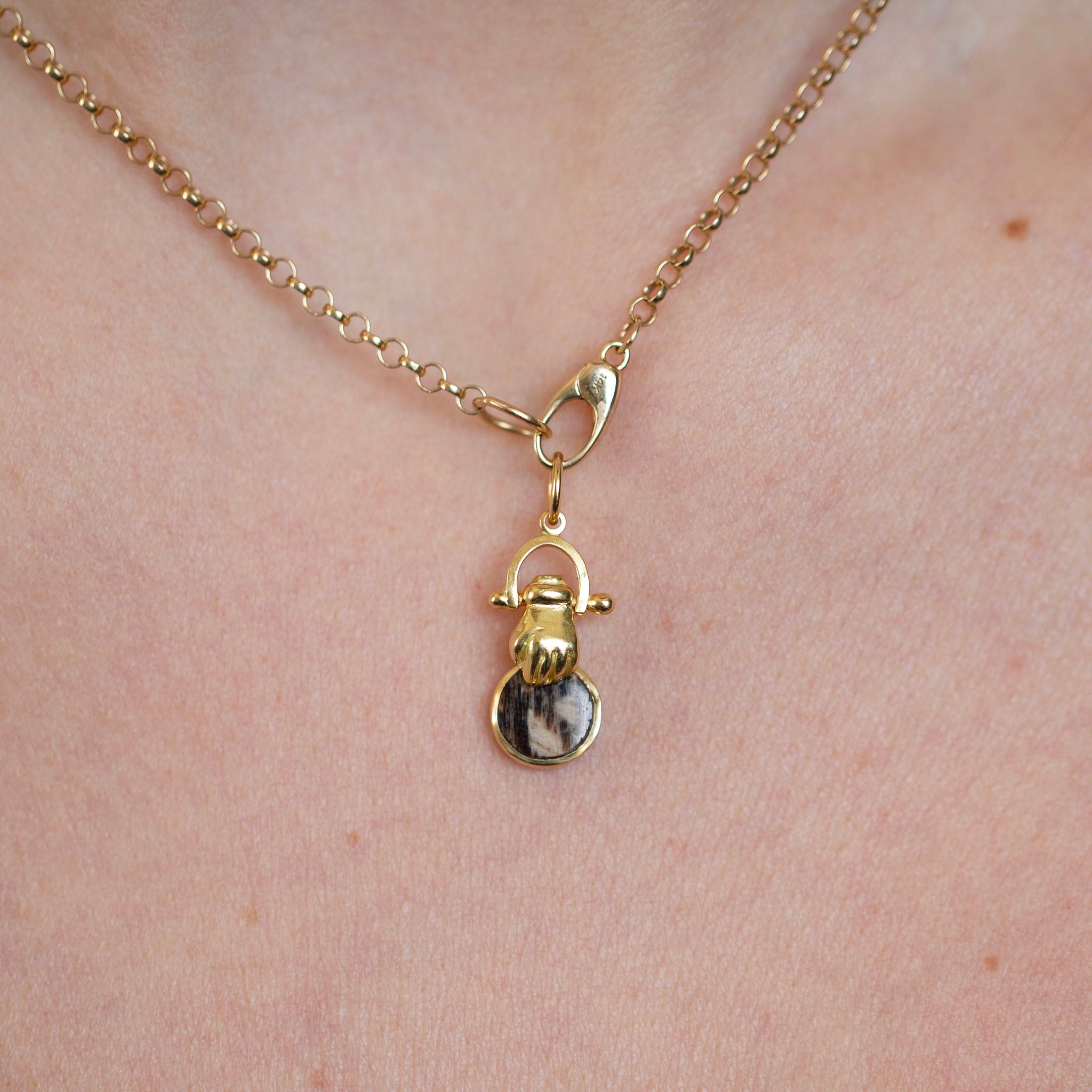 Knock On Wood Charm, 2