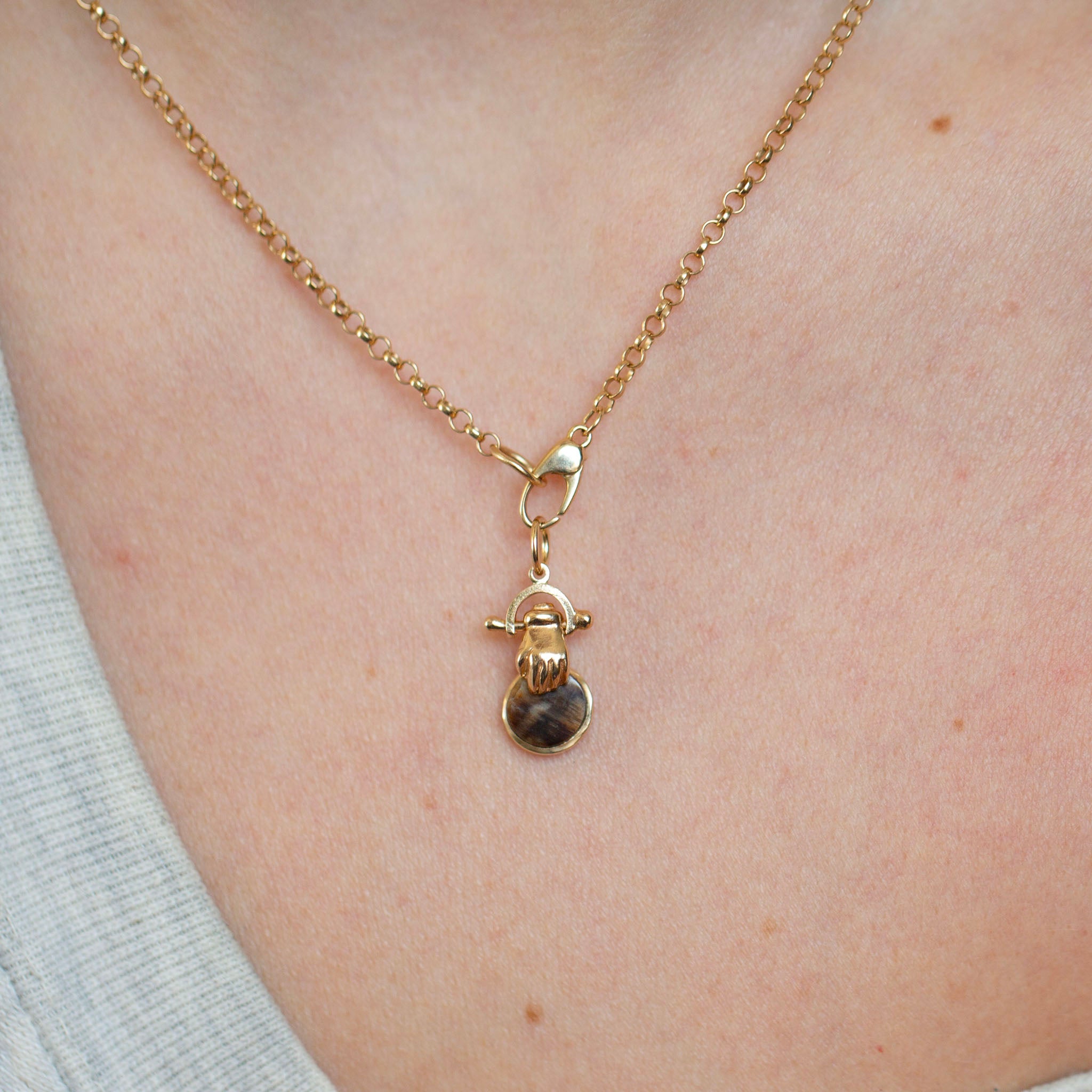 Knock On Wood Charm, 3