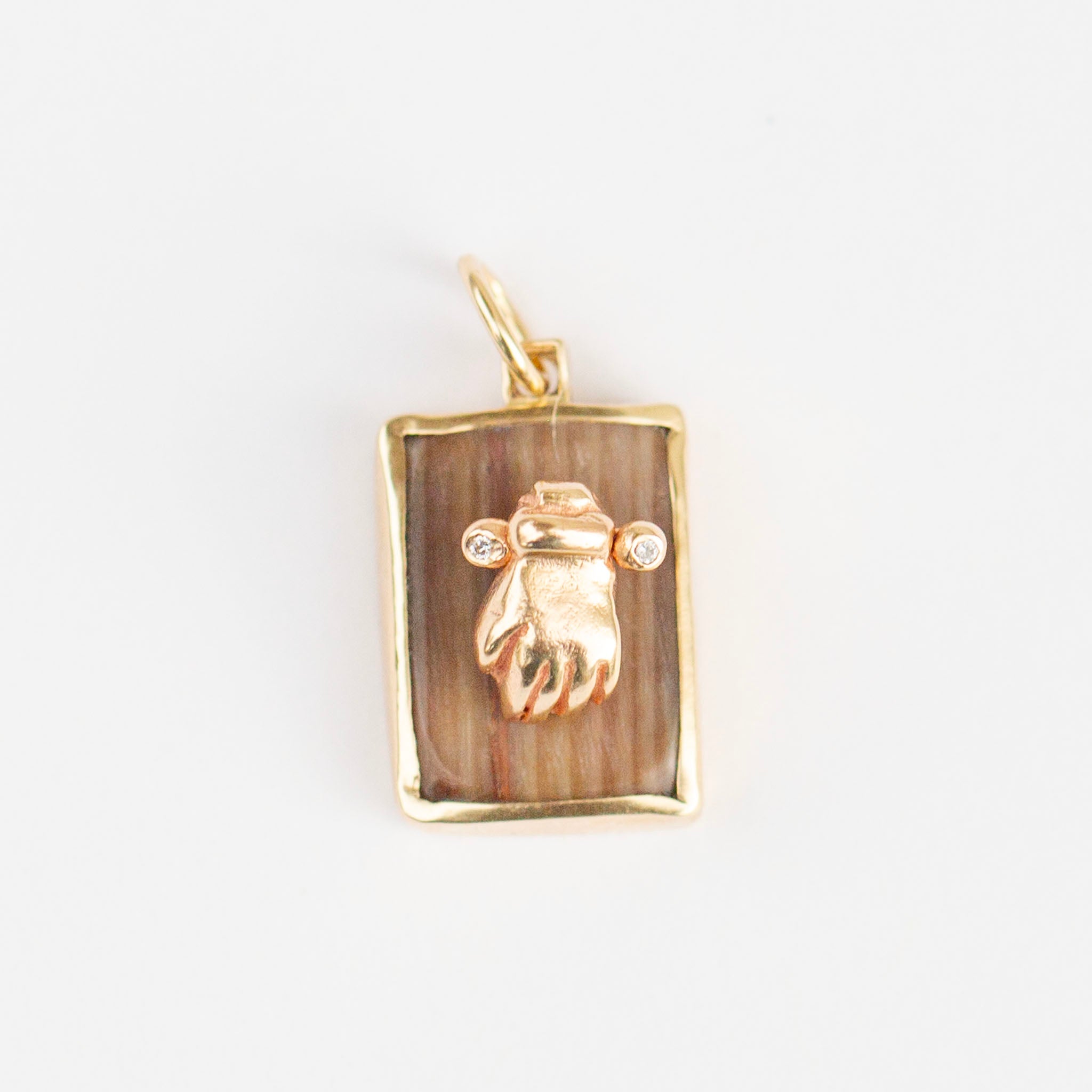 Knock On Wood Charm, 12
