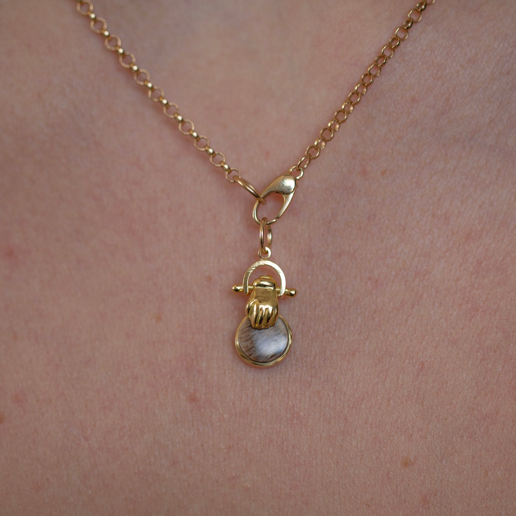 Knock On Wood Charm, 6