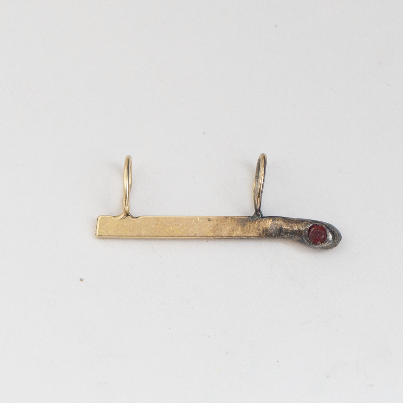 Match 9 - Horizontal 14k, Garnet