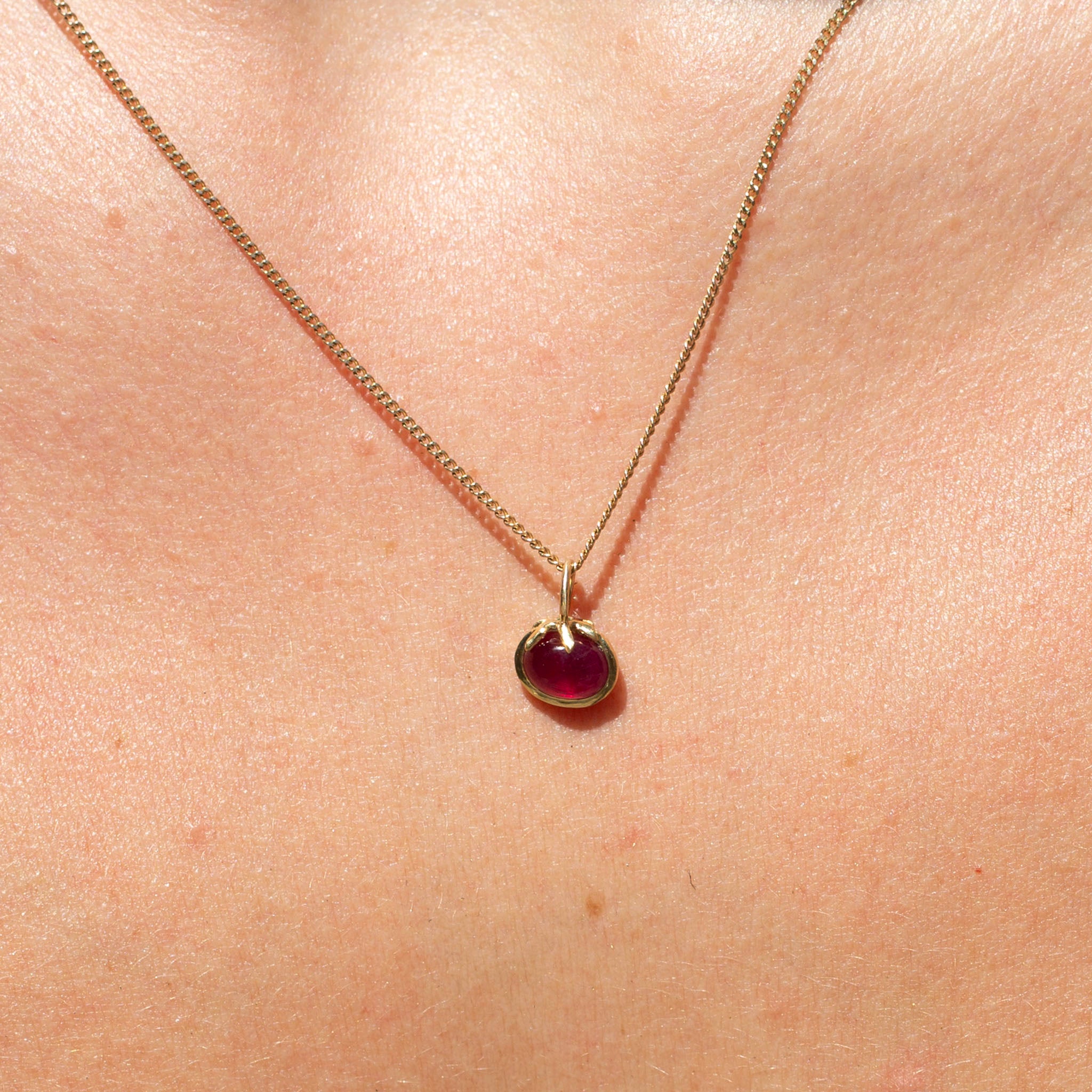 Tomato 12, Fancy 18K Heirloom Ruby