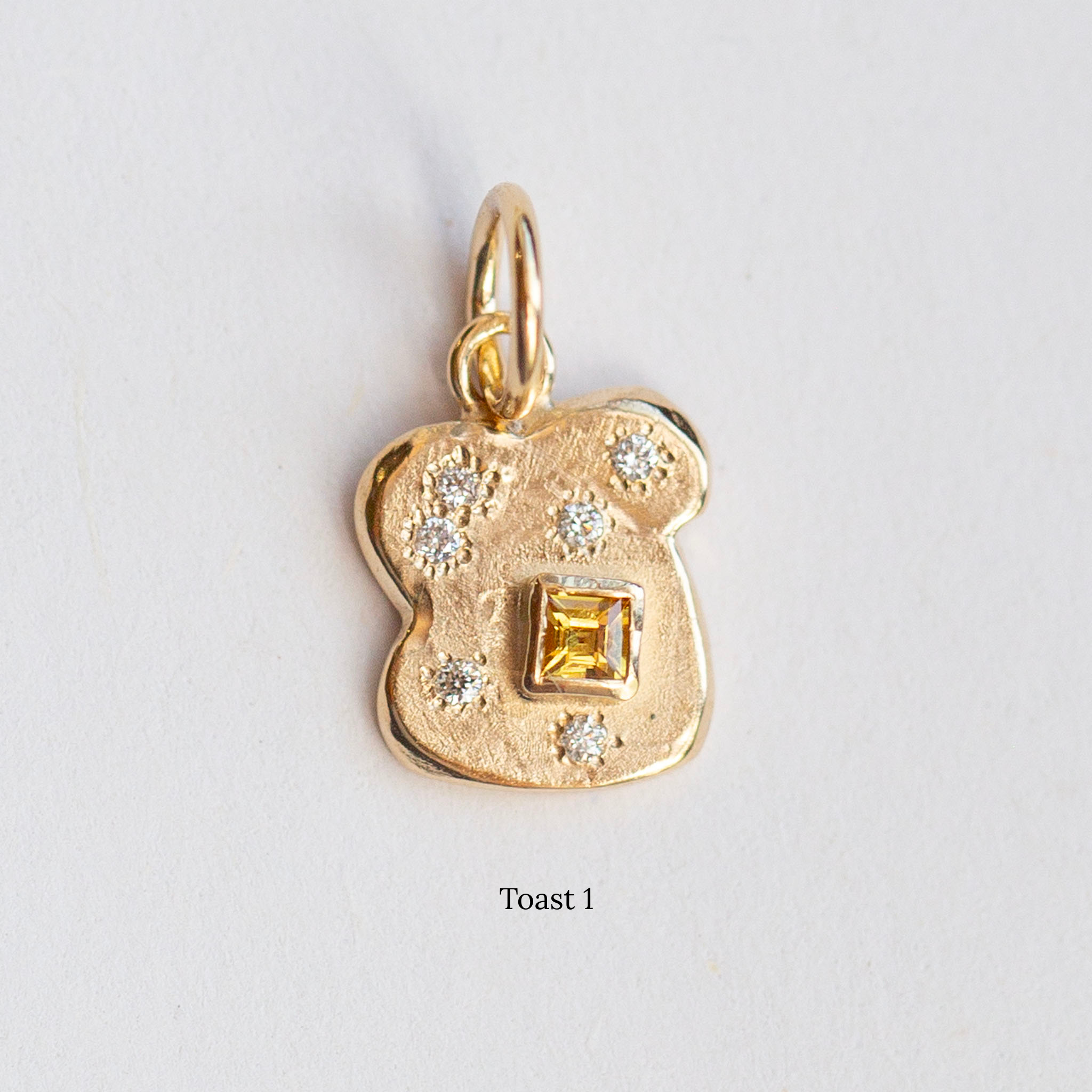 Salted Butter Toast Charms