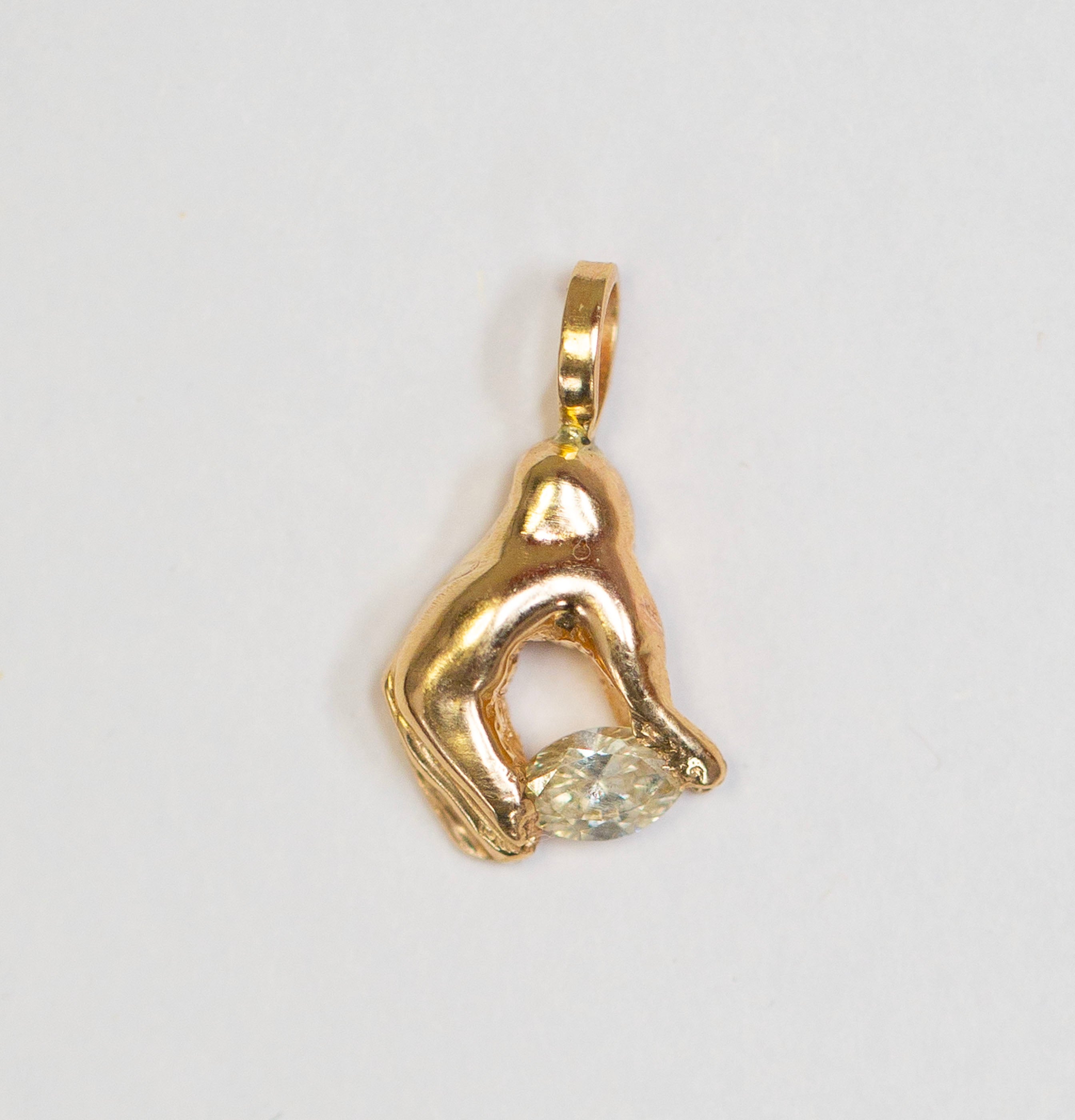 Diamond Squeeze Charm