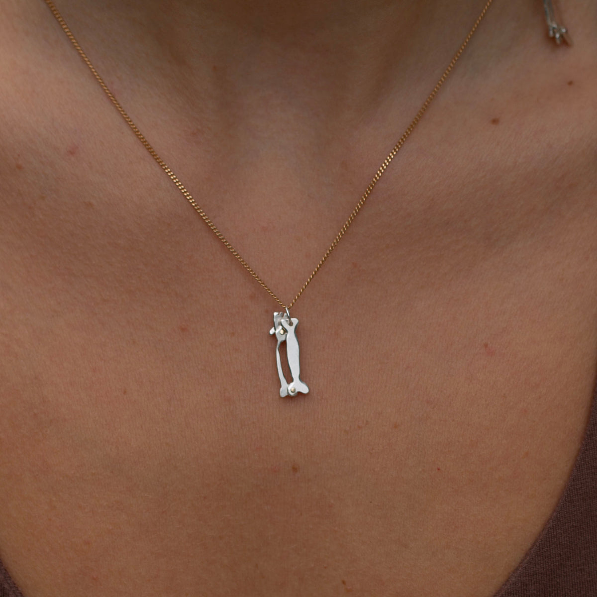 Humerus Charm 8, Silver