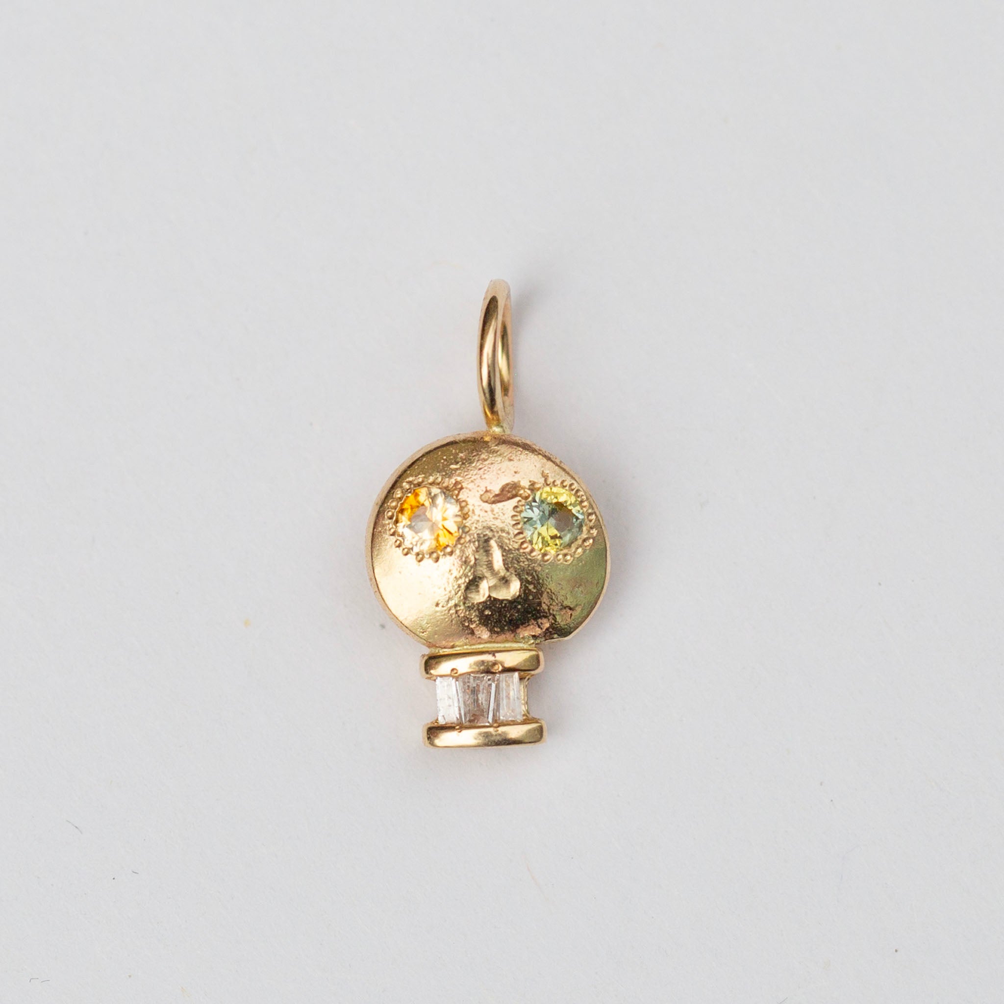 Kaleidoscope Sapphire Skull