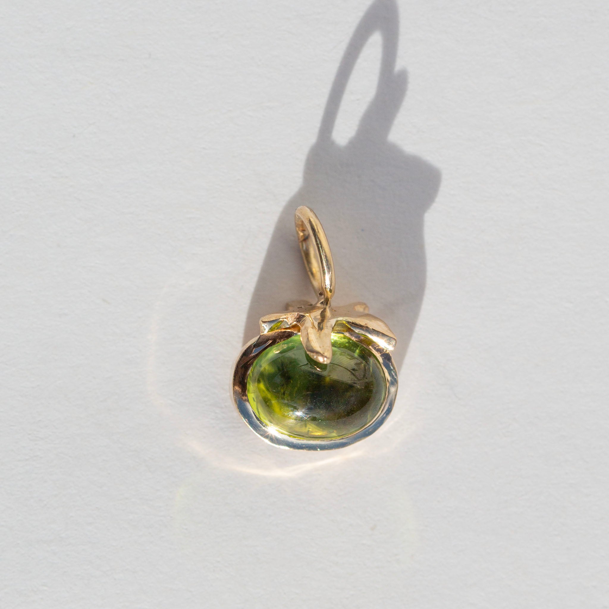Heirloom Tomato, 14k Peridot