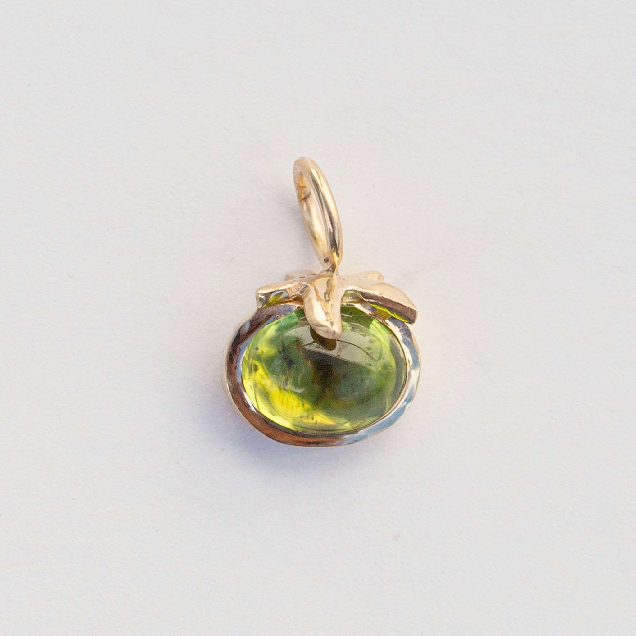 Heirloom Tomato, 14k Peridot