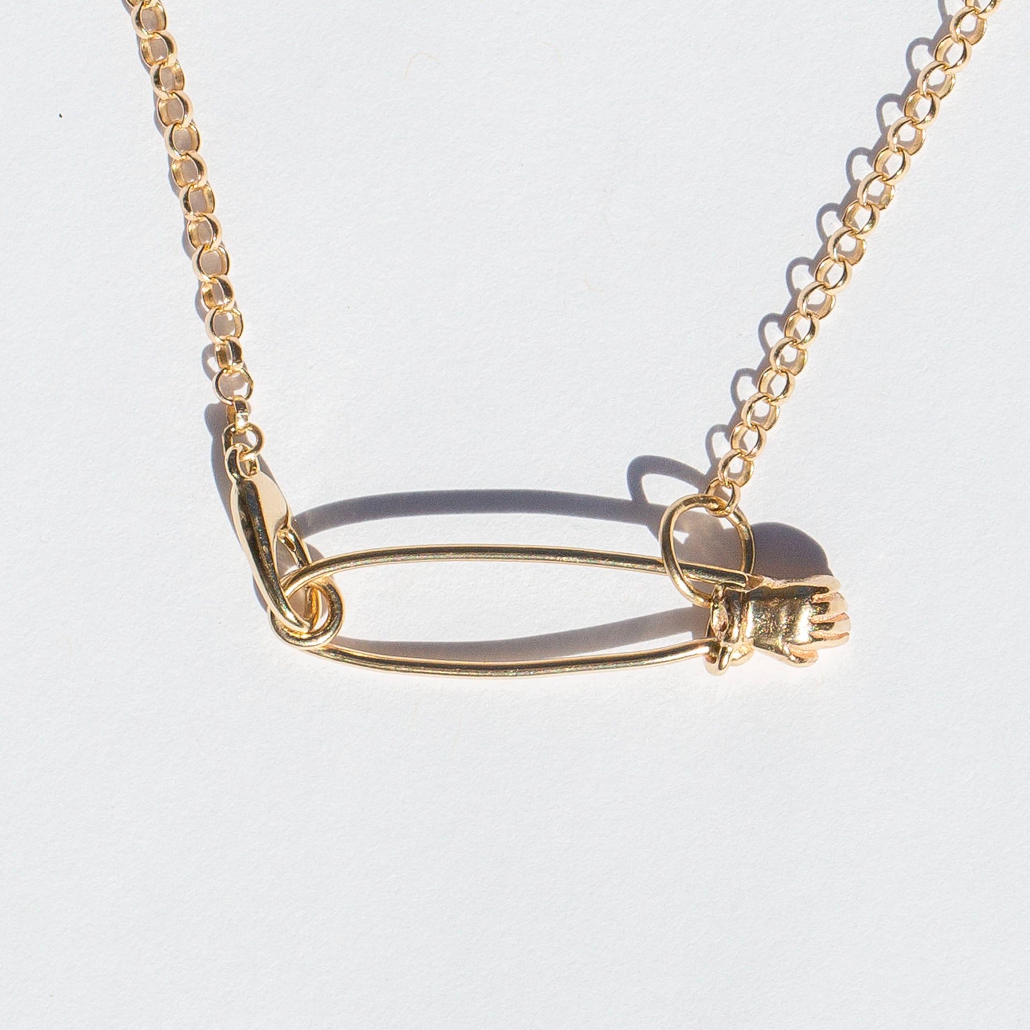 Rolo Charm Clip Chain