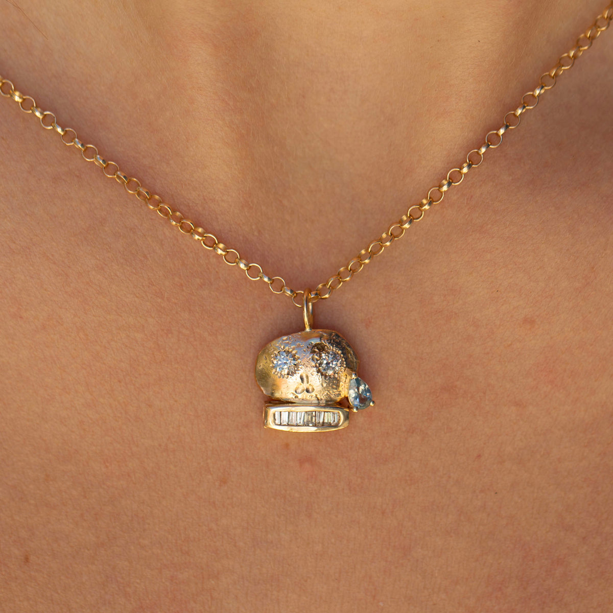Skull 9, Champagne Diamond and Tear