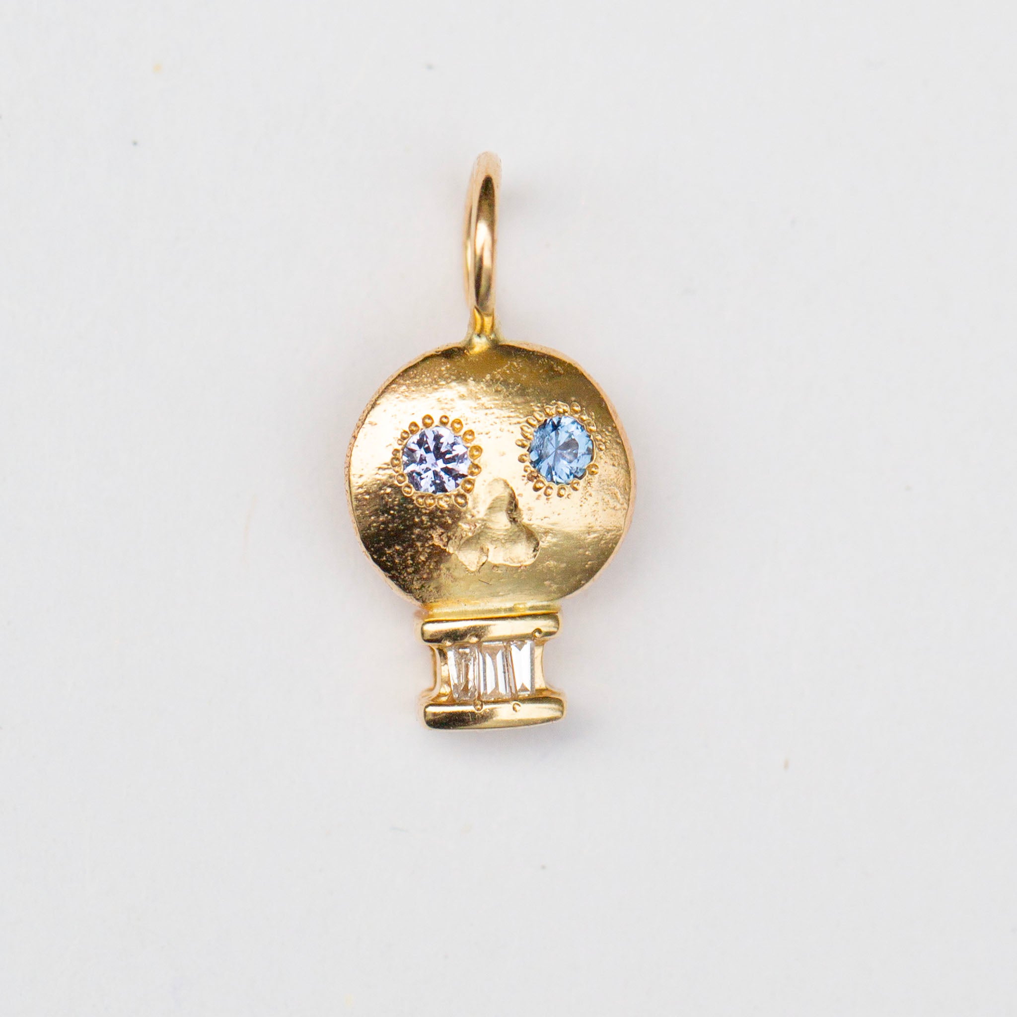 Yogo Montana Sapphire Skull