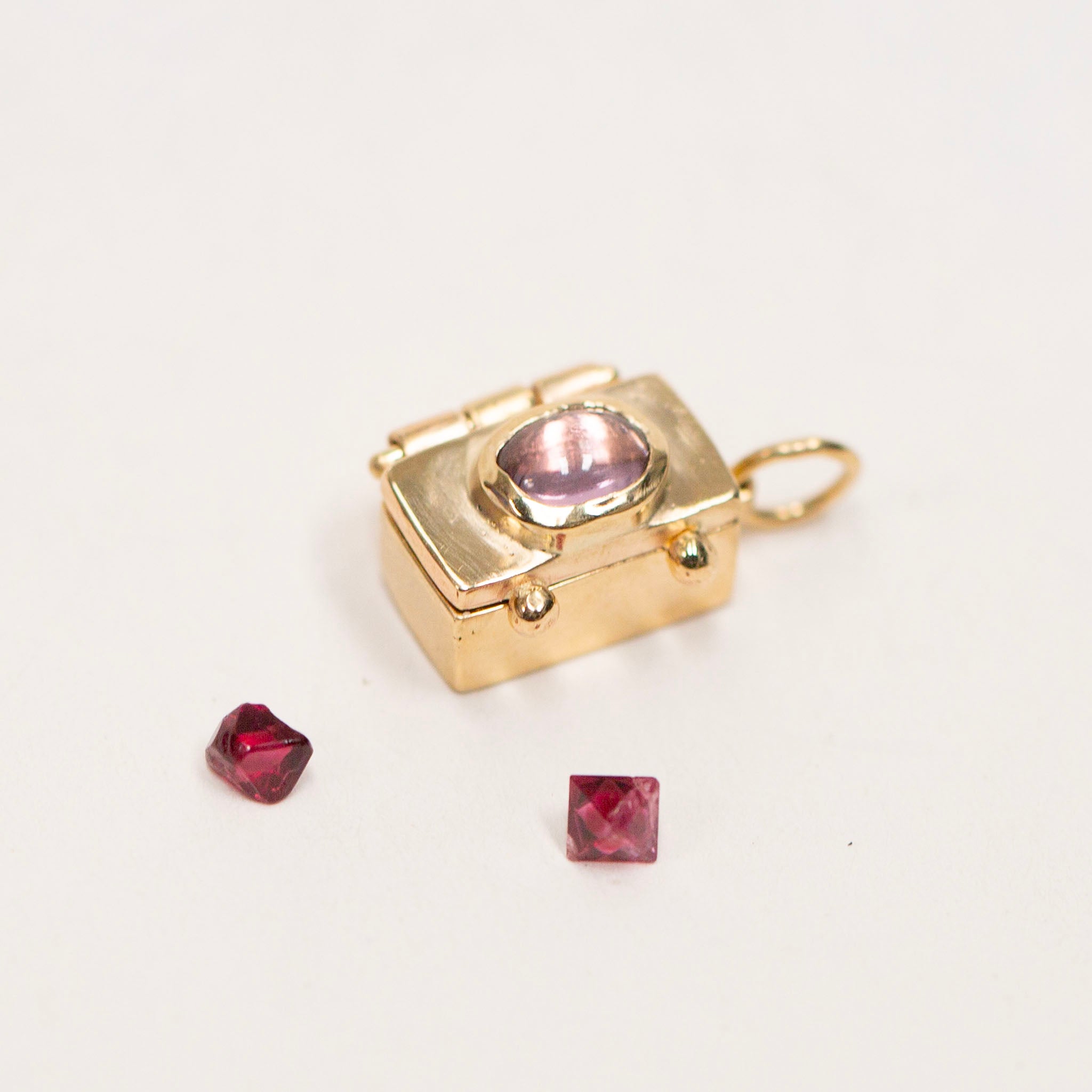 Pink Spinel Rock Box