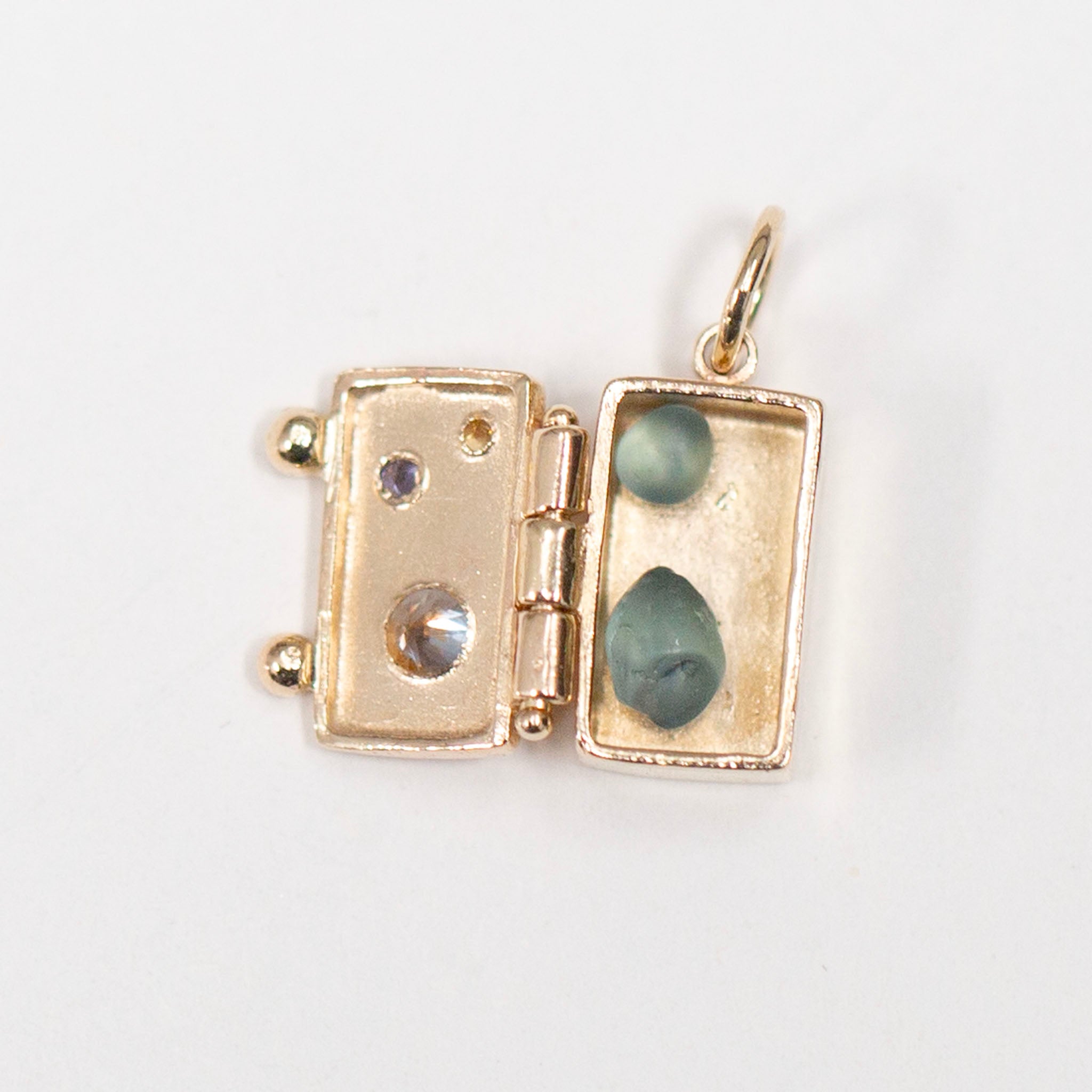 Sapphire Mosaic Rock Box