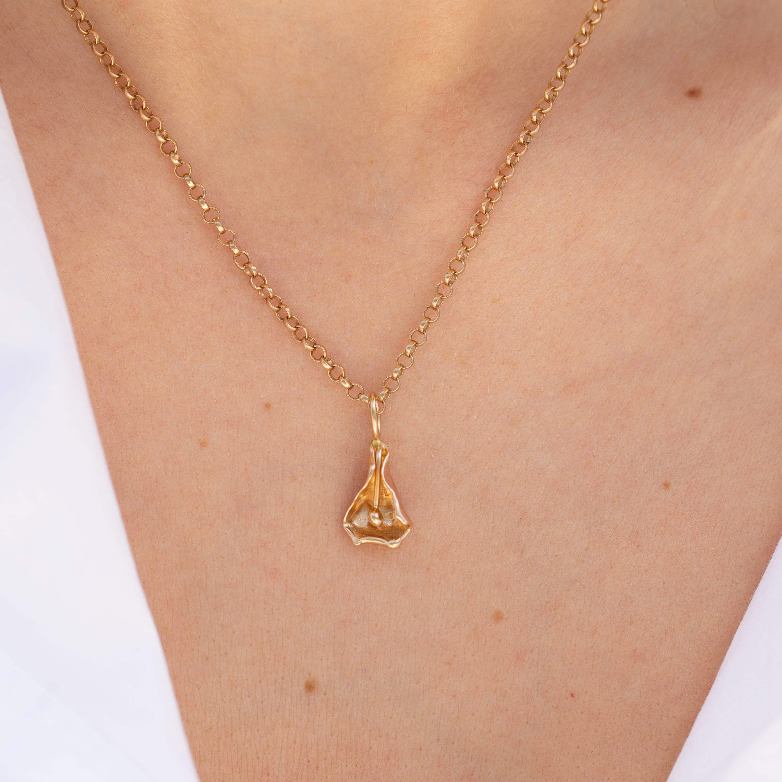 Calla Lily Pendant 1