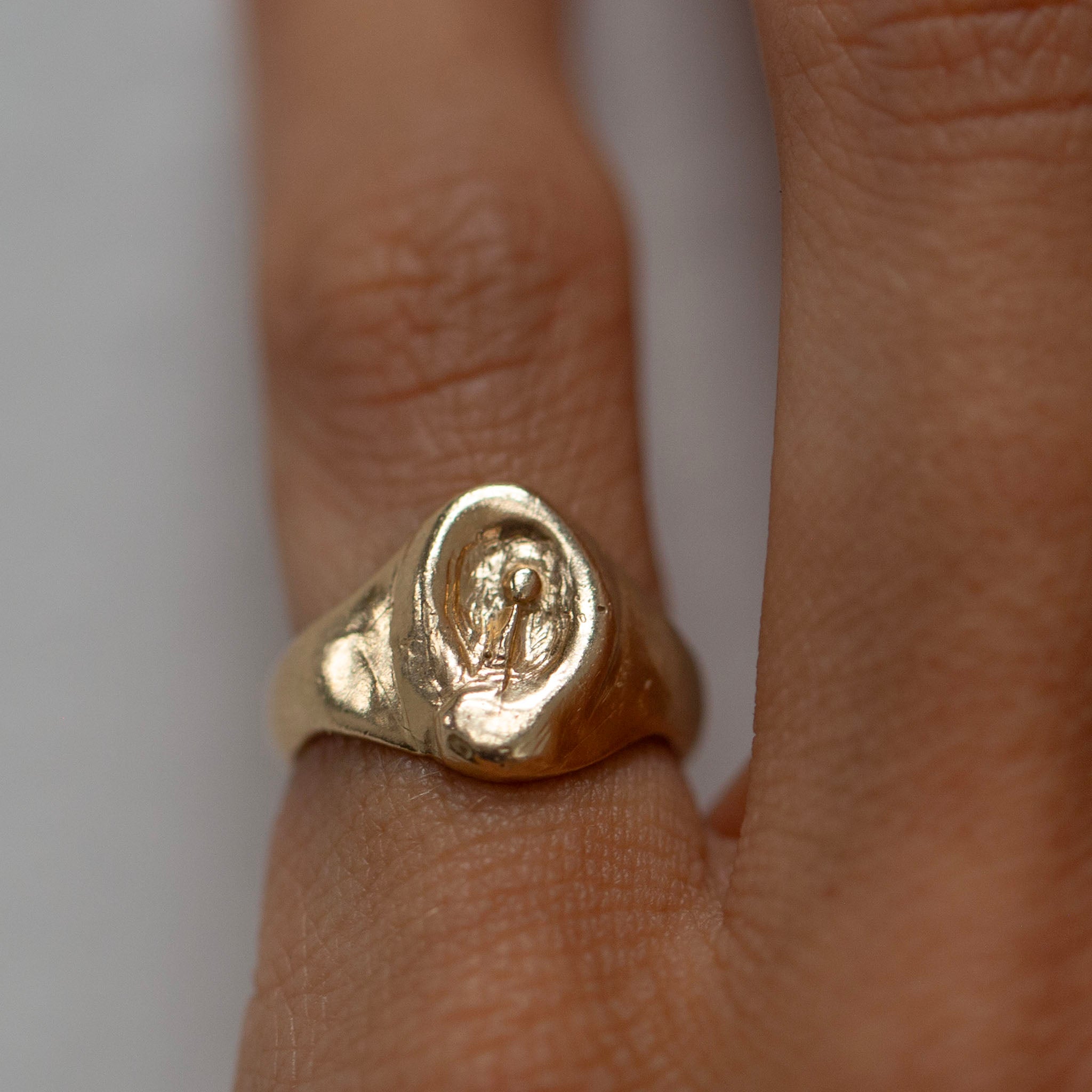 Calla Signet, 14k