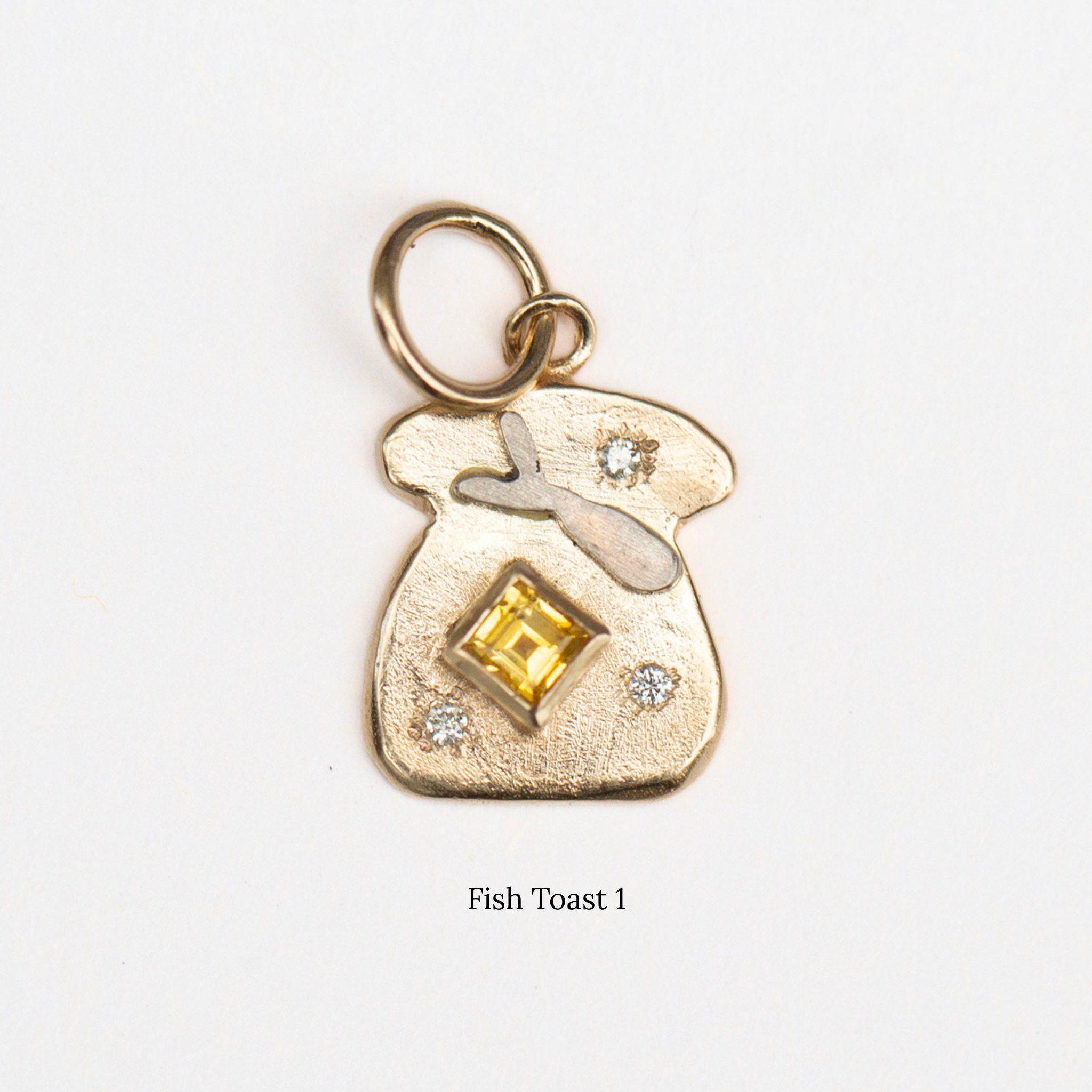 Fish Toast Charms