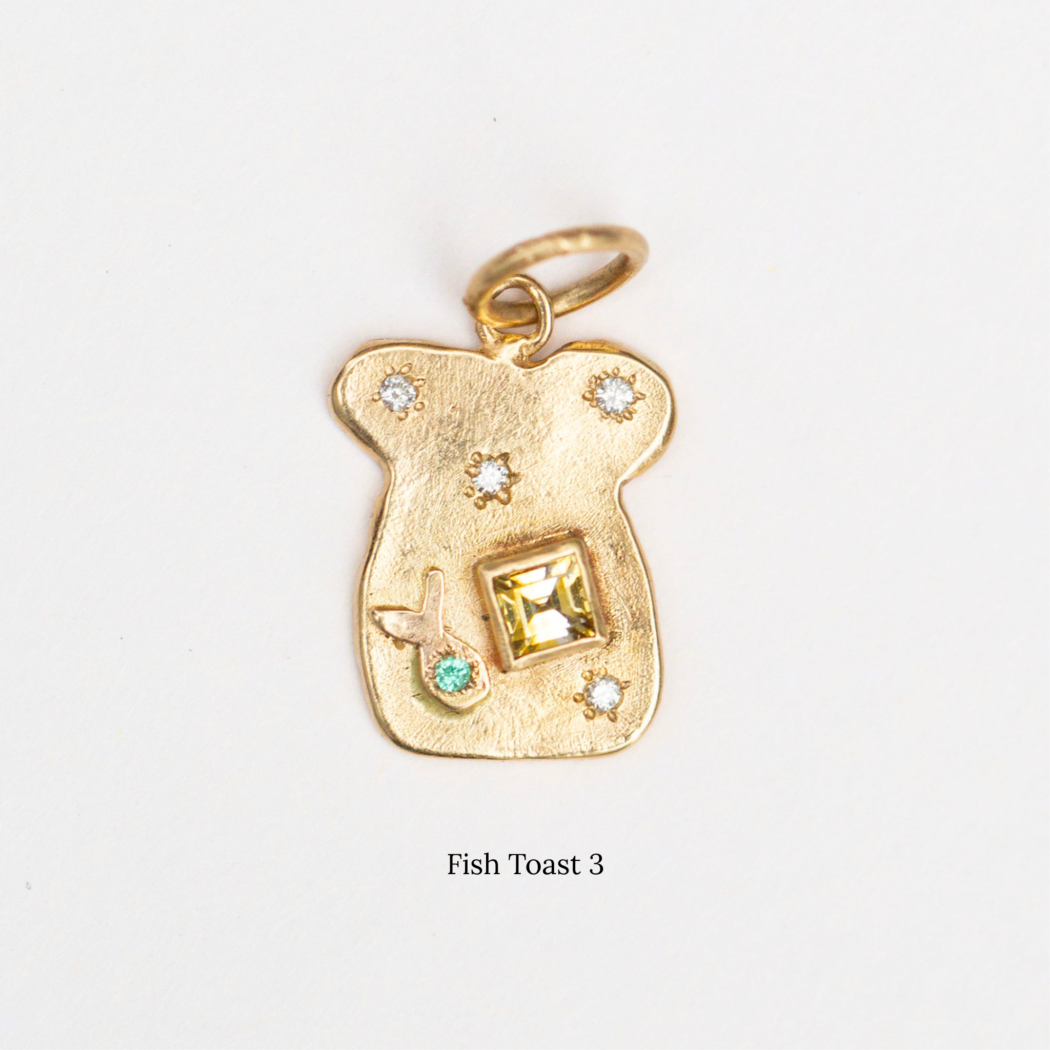 Fish Toast Charms