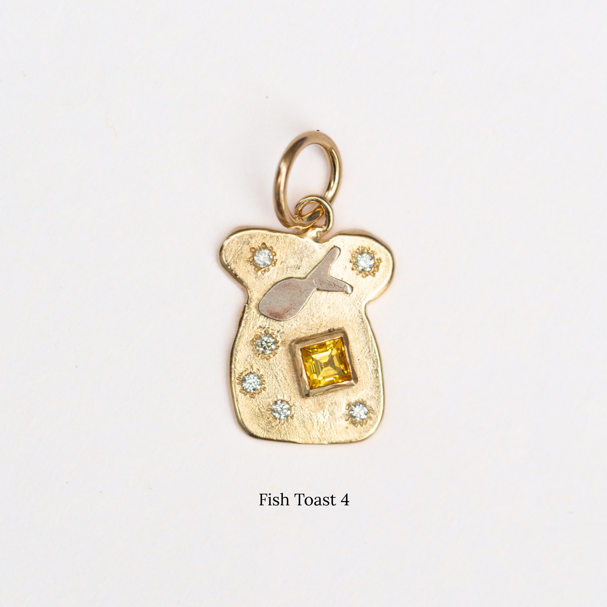 Fish Toast Charms