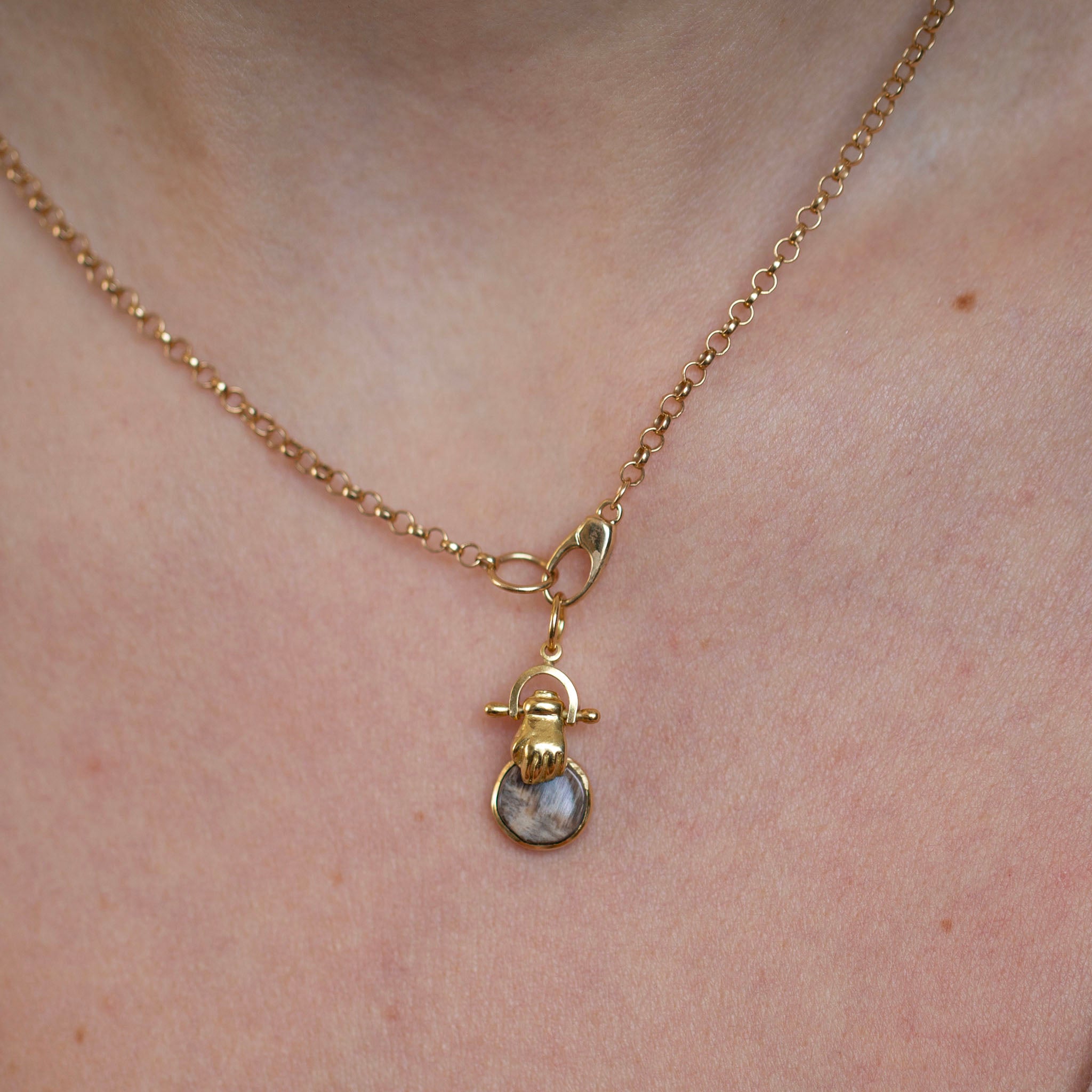 Knock On Wood Charm, 1