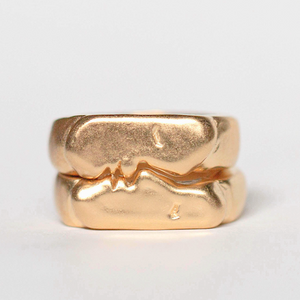 Kiss Rings, gold