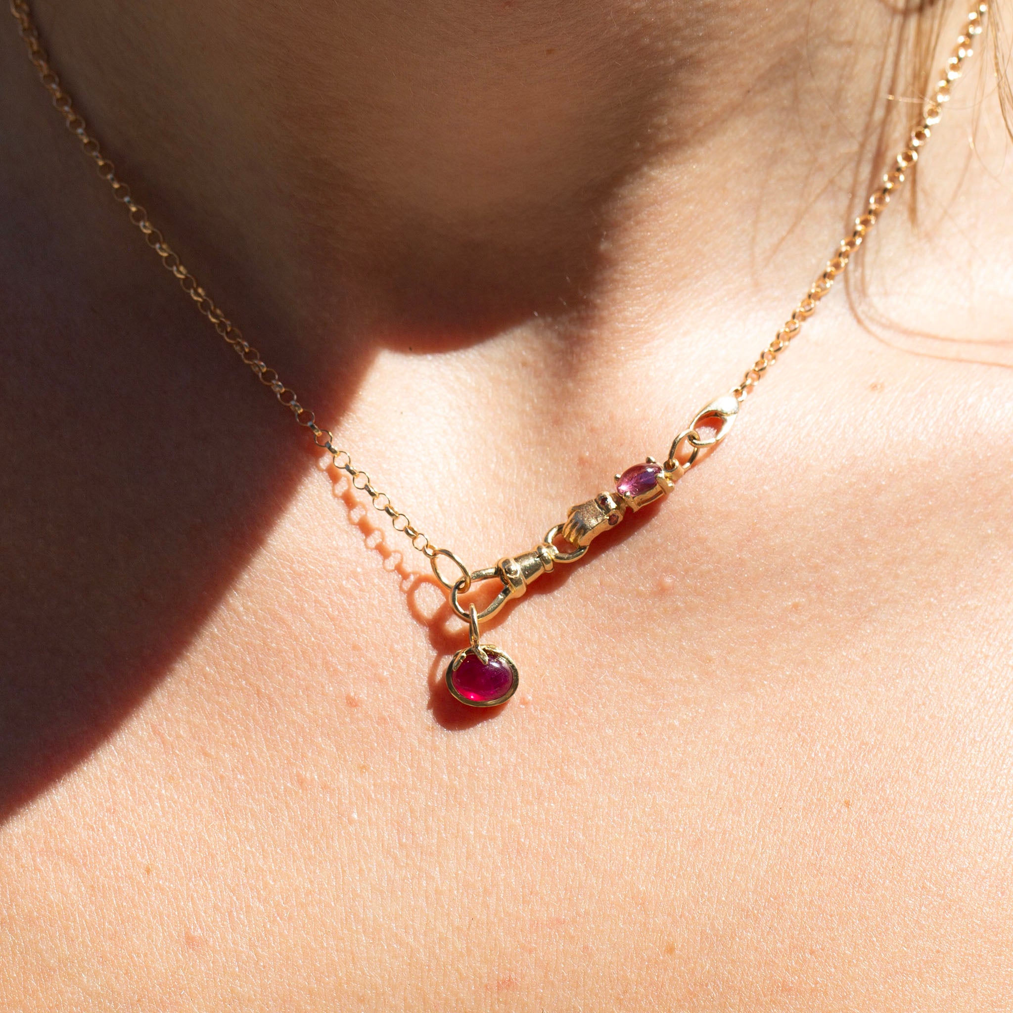 Tomato 12, Fancy 18K Heirloom Ruby