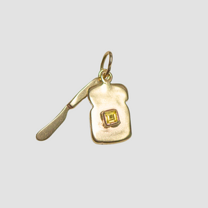 Tiny Toast Charm , PREORDER