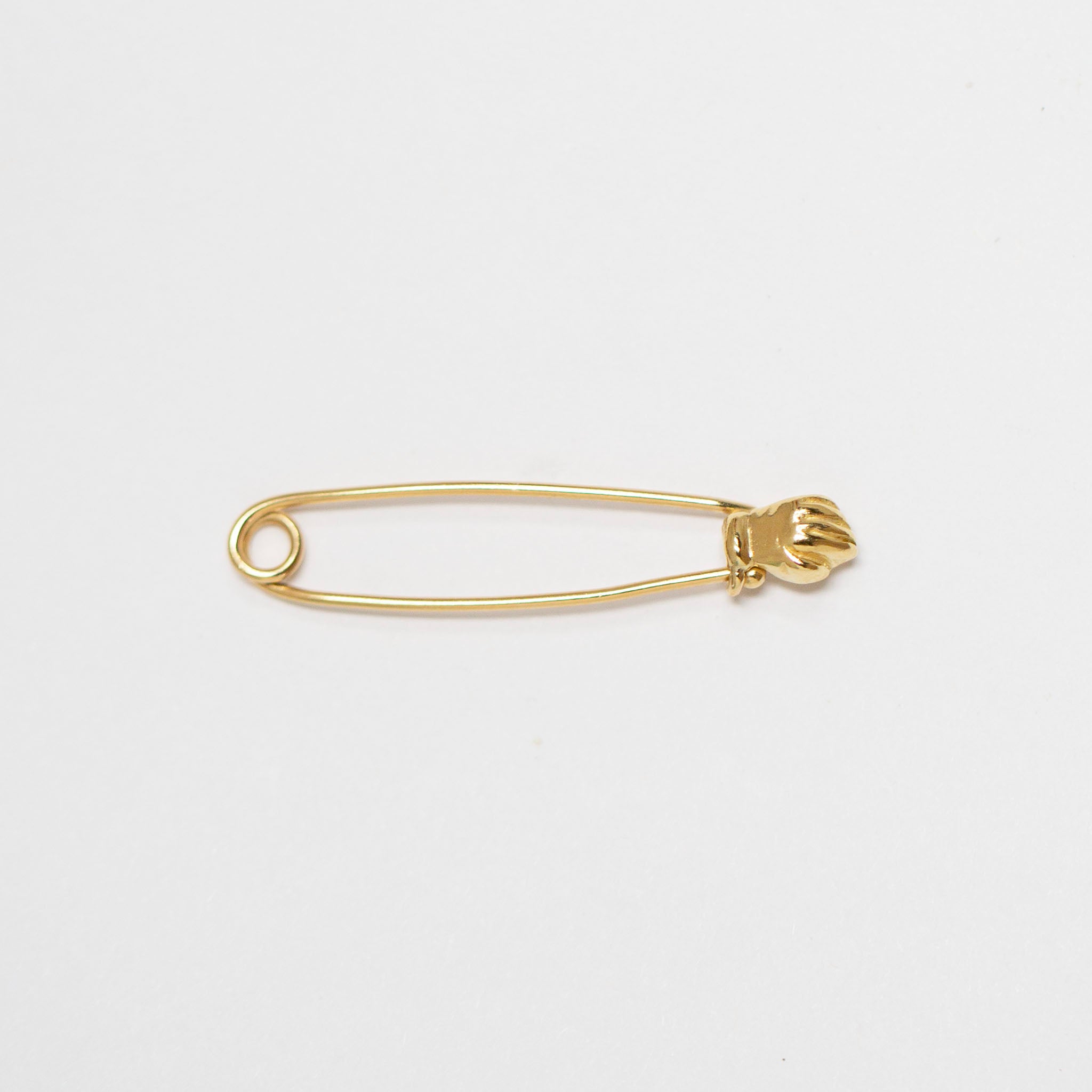 Hand Safety Pin, 1, 18K