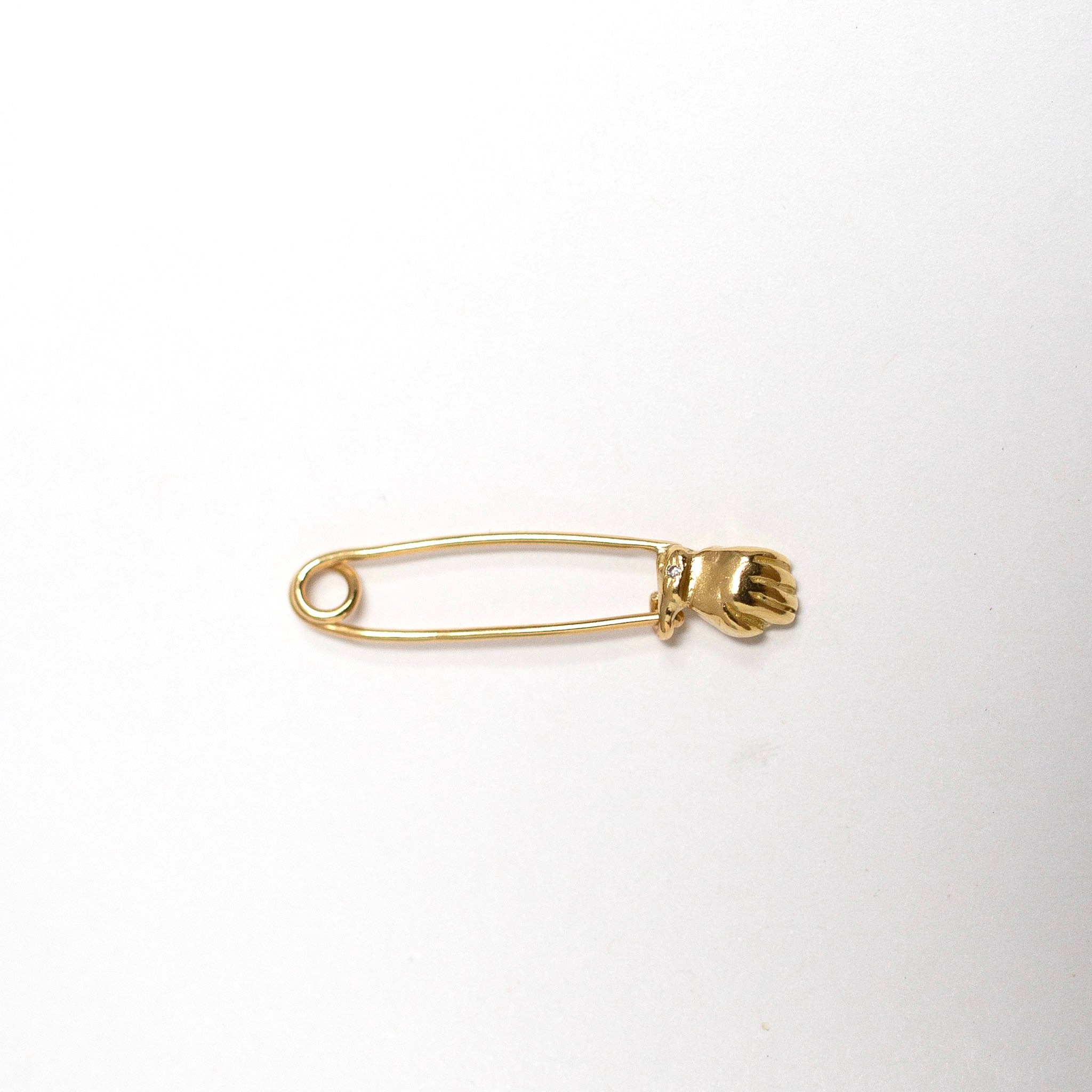 Hand Safety Pin 2, 18K