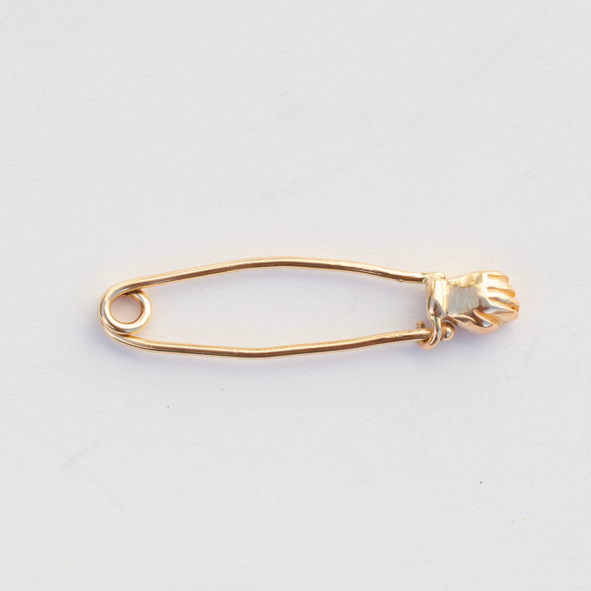 Hand Safety Pin 2, 14k