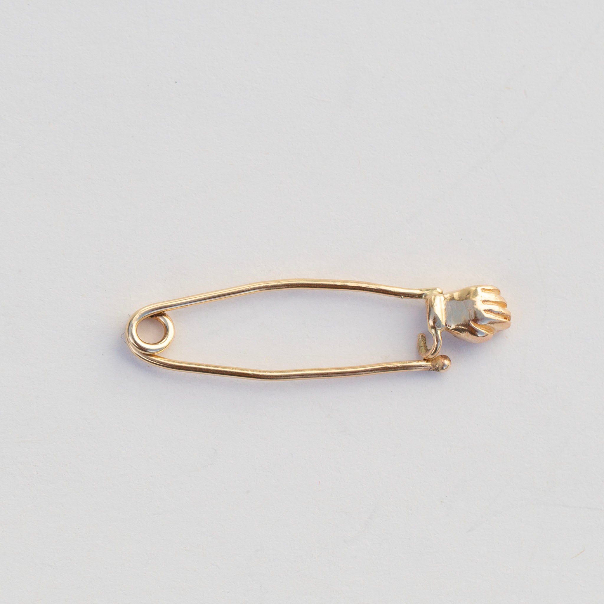 Hand Safety Pin 2, 14k