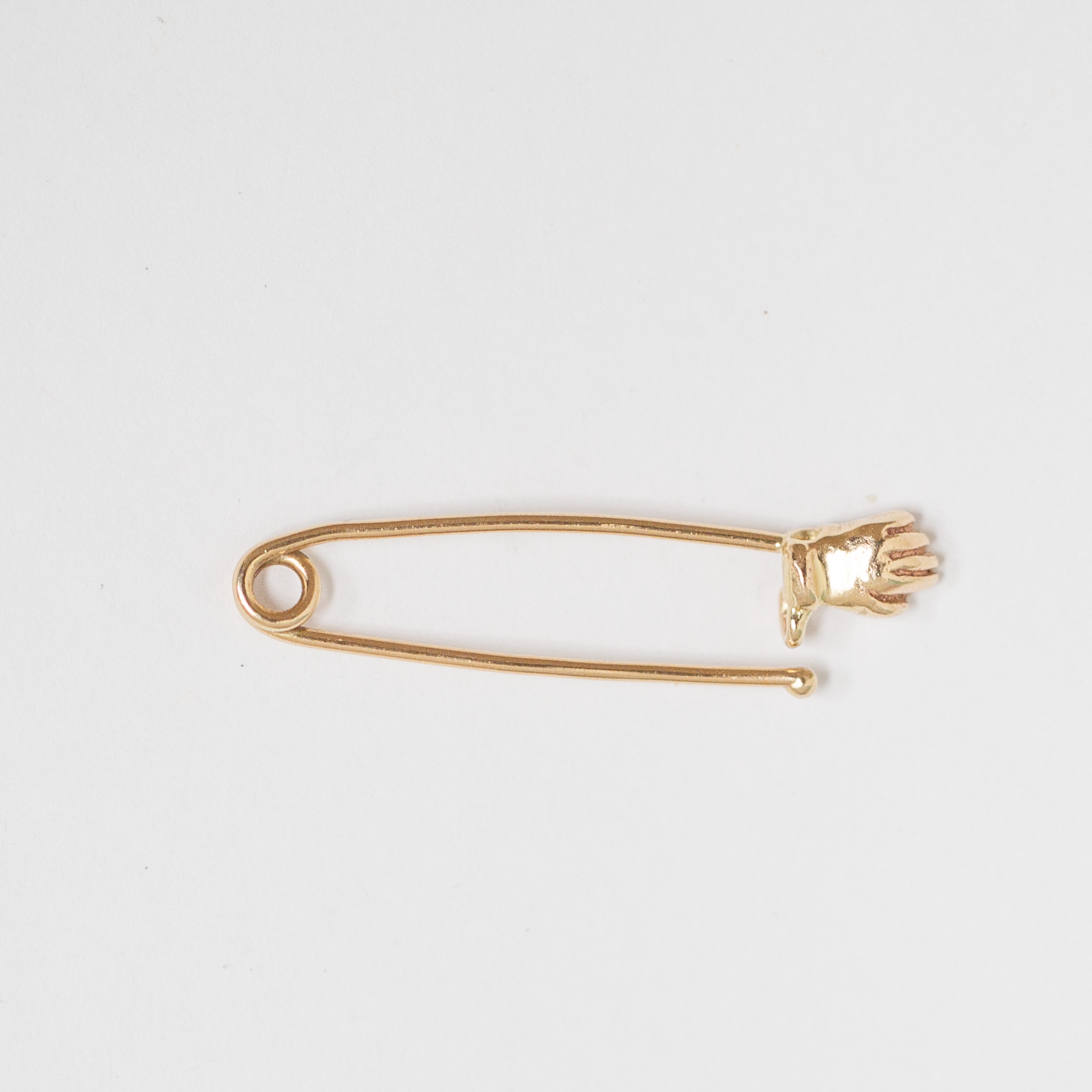 Hand Safety Pin 8, 14k