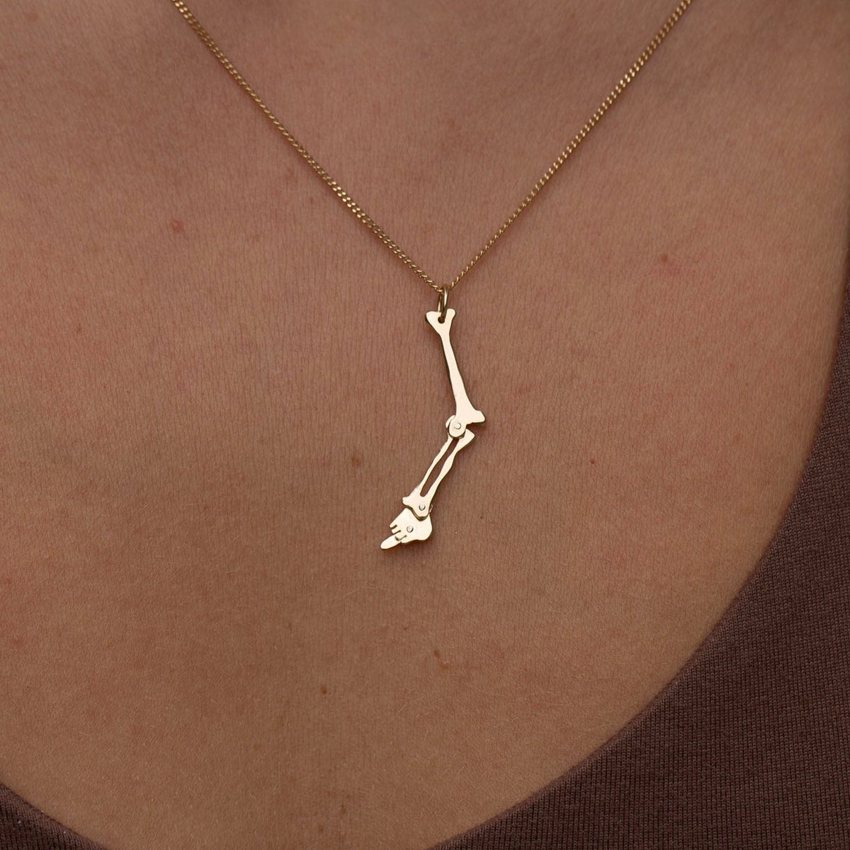 Humerus Charm 2, 14k