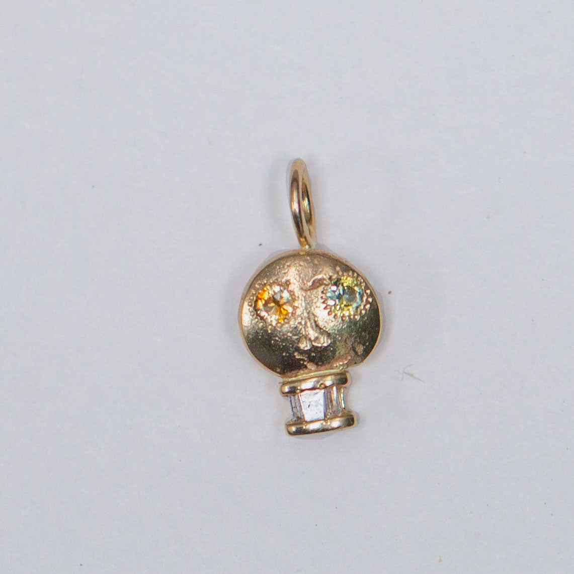 Kaleidoscope Sapphire Skull