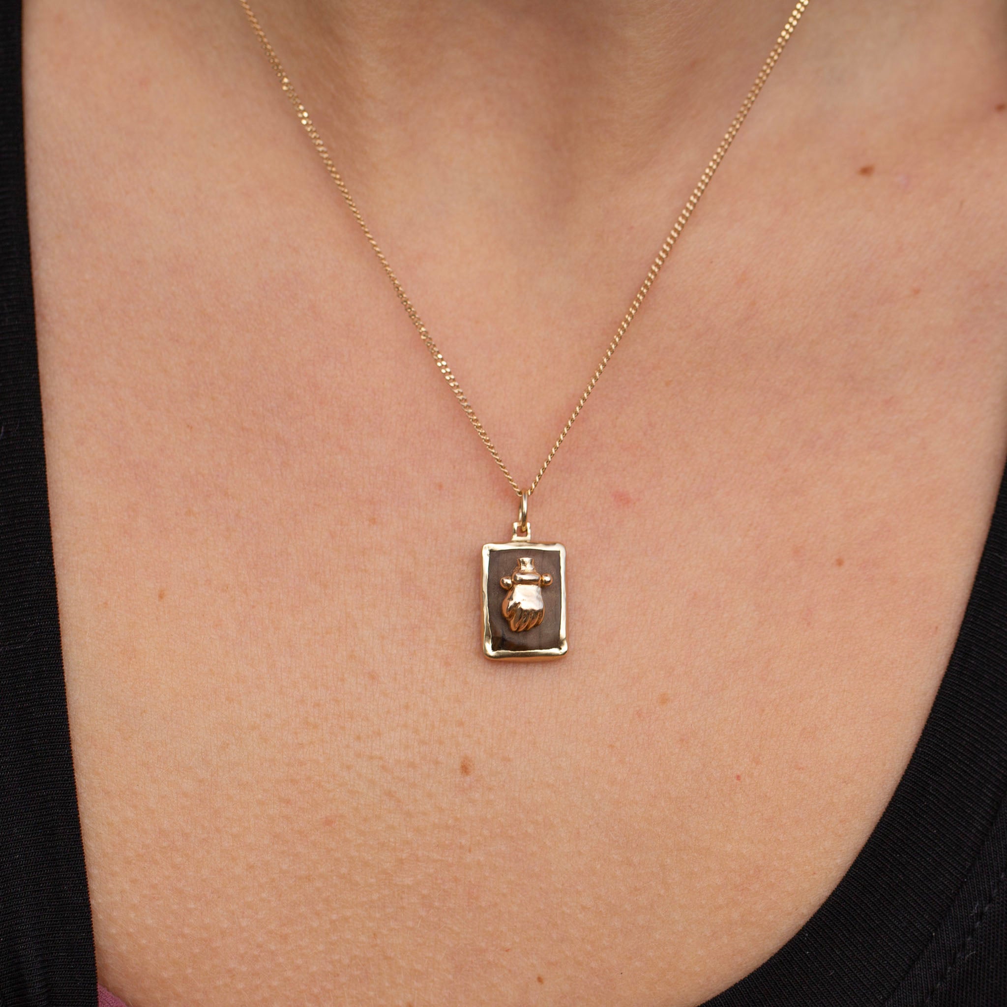 Knock On Wood Charm, 12