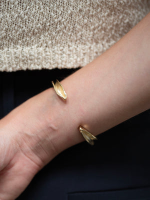 Oxbow Cuff, 14k