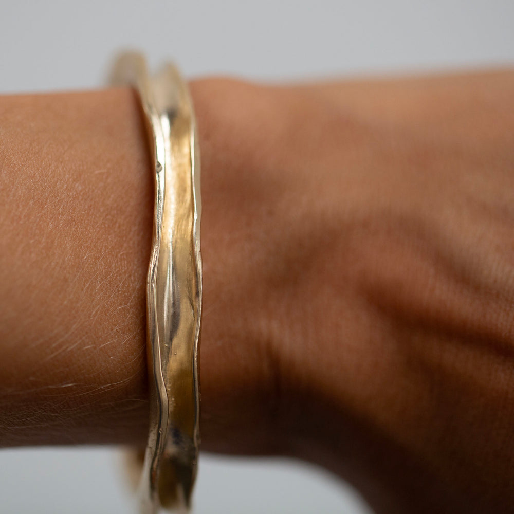 Oxbow Cuff, 14k