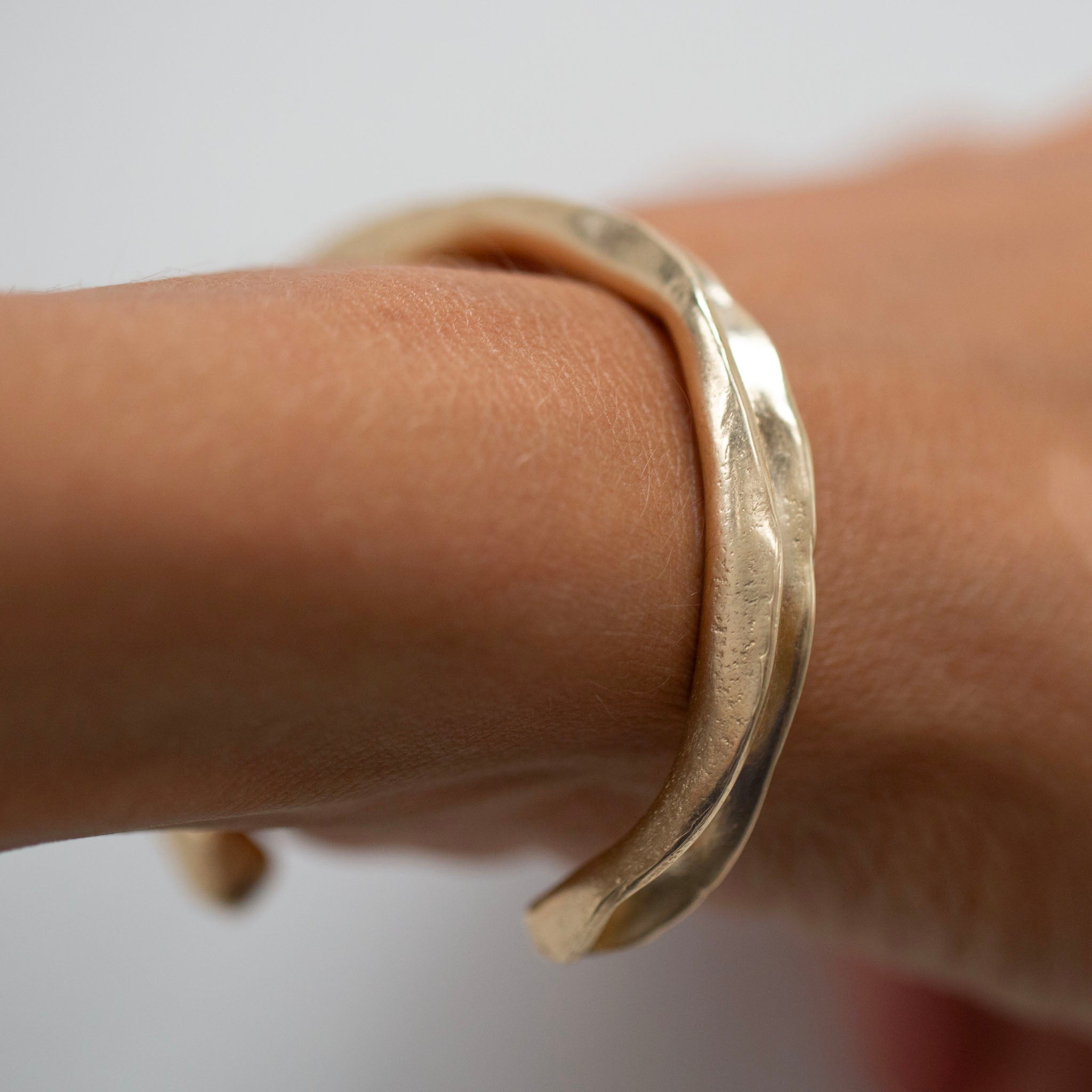 Oxbow Cuff, 14k