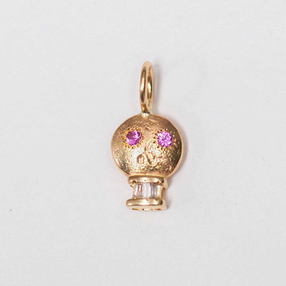 Pink Tourmaline Skull