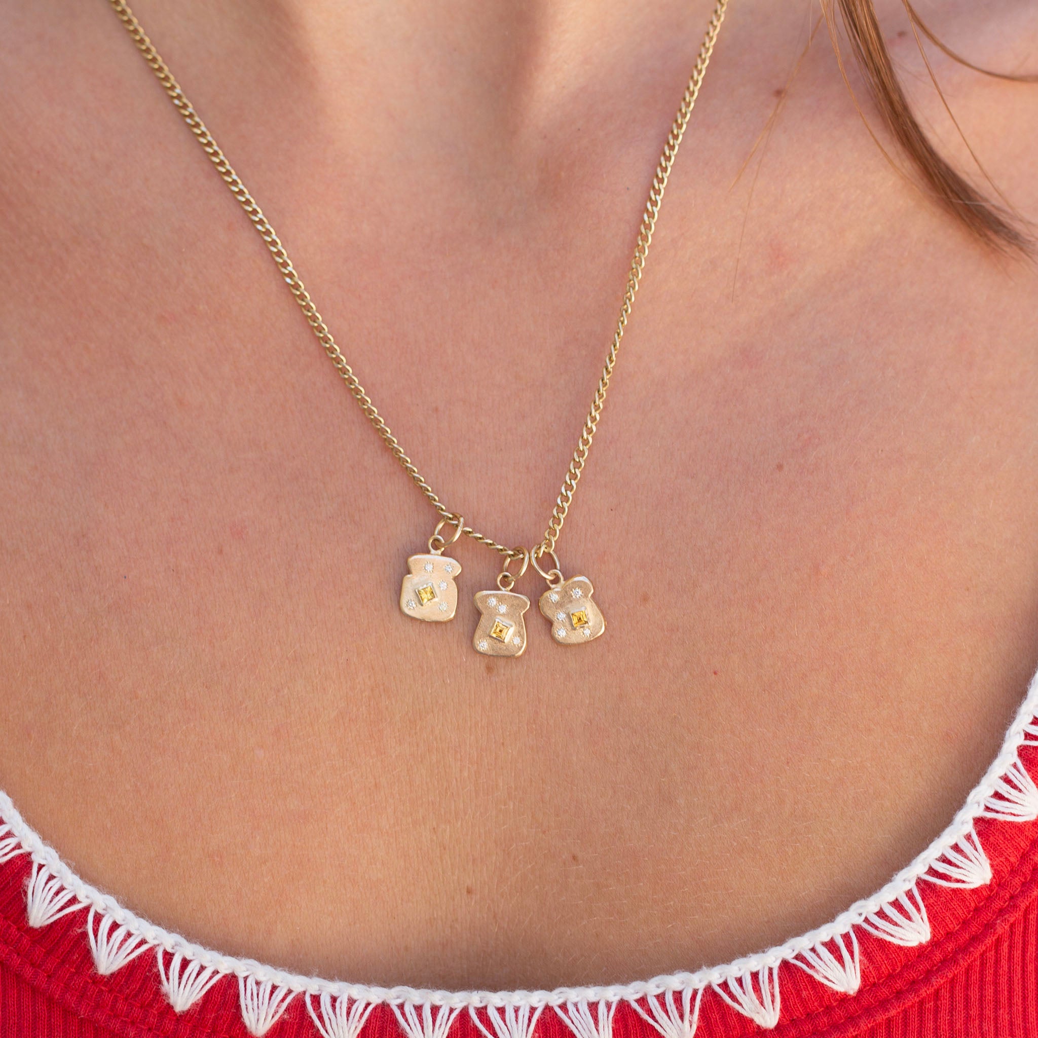 Salted Butter Toast Charms