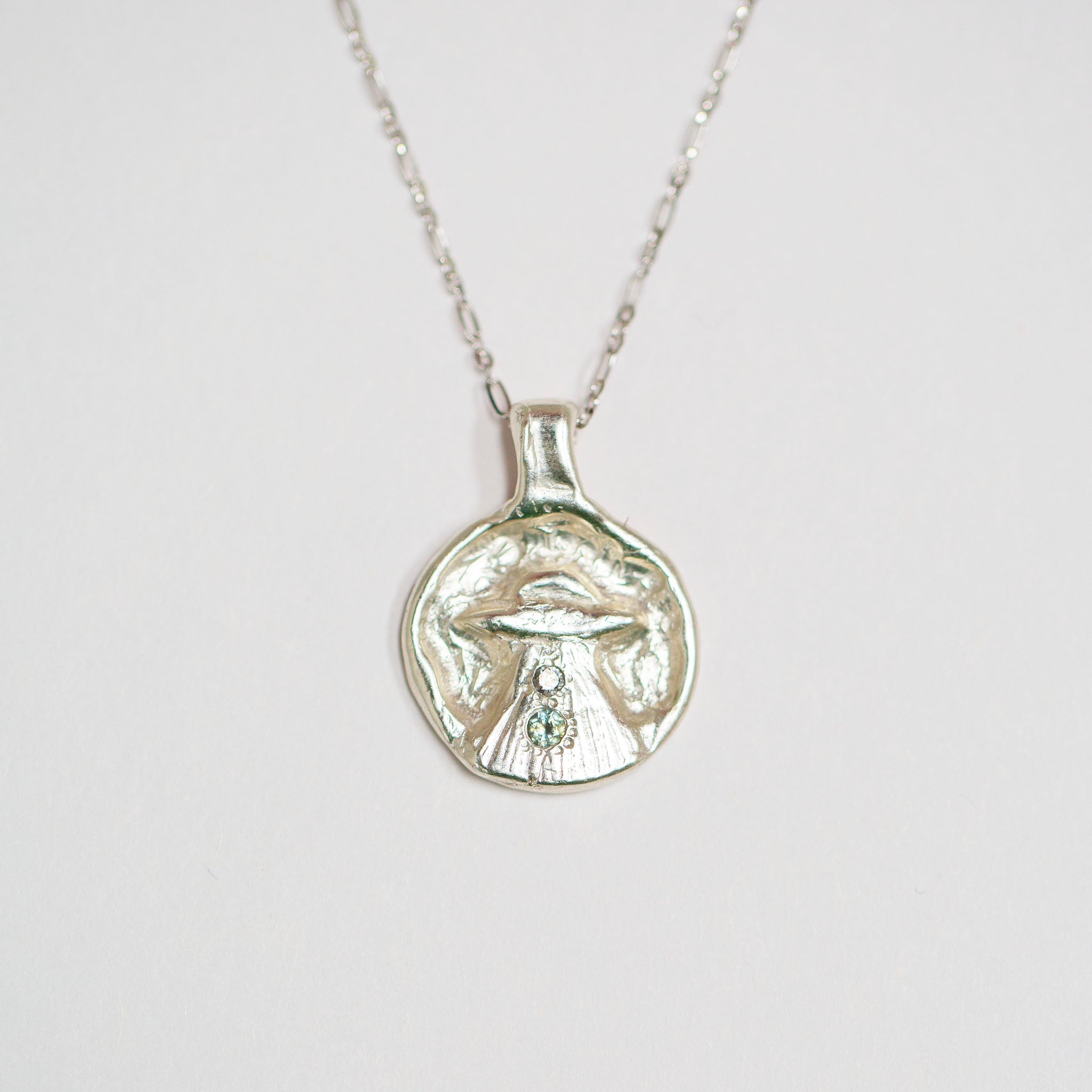 Goin' Home Galaxy Necklace, Silver