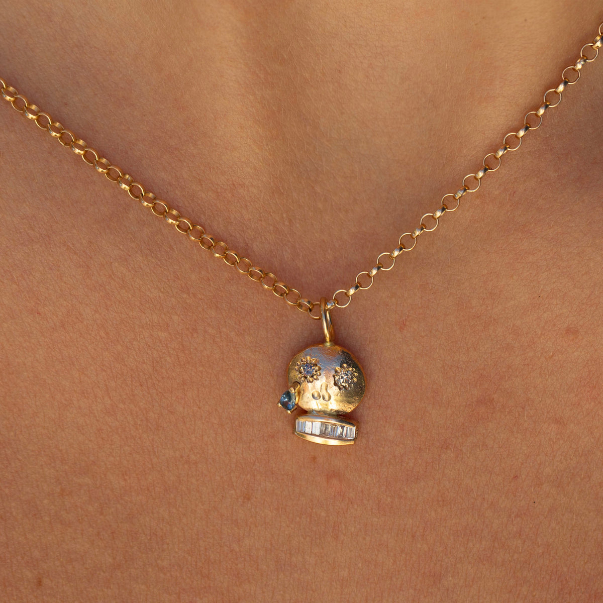 Skull 12, Champagne Diamond and Tear