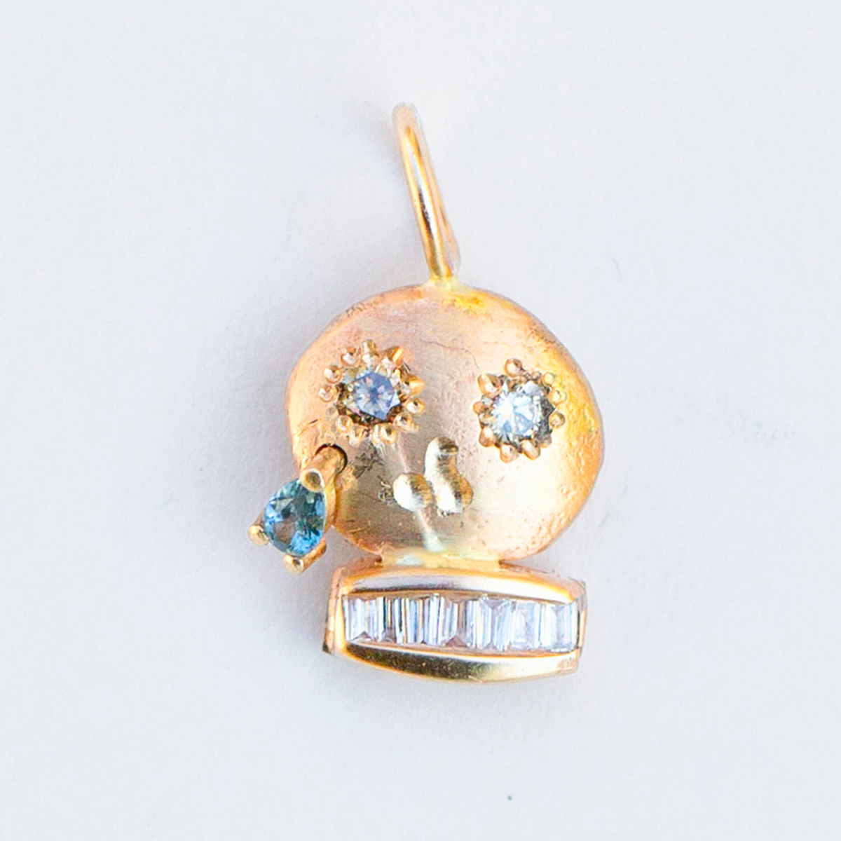 Skull 12, Champagne Diamond and Tear