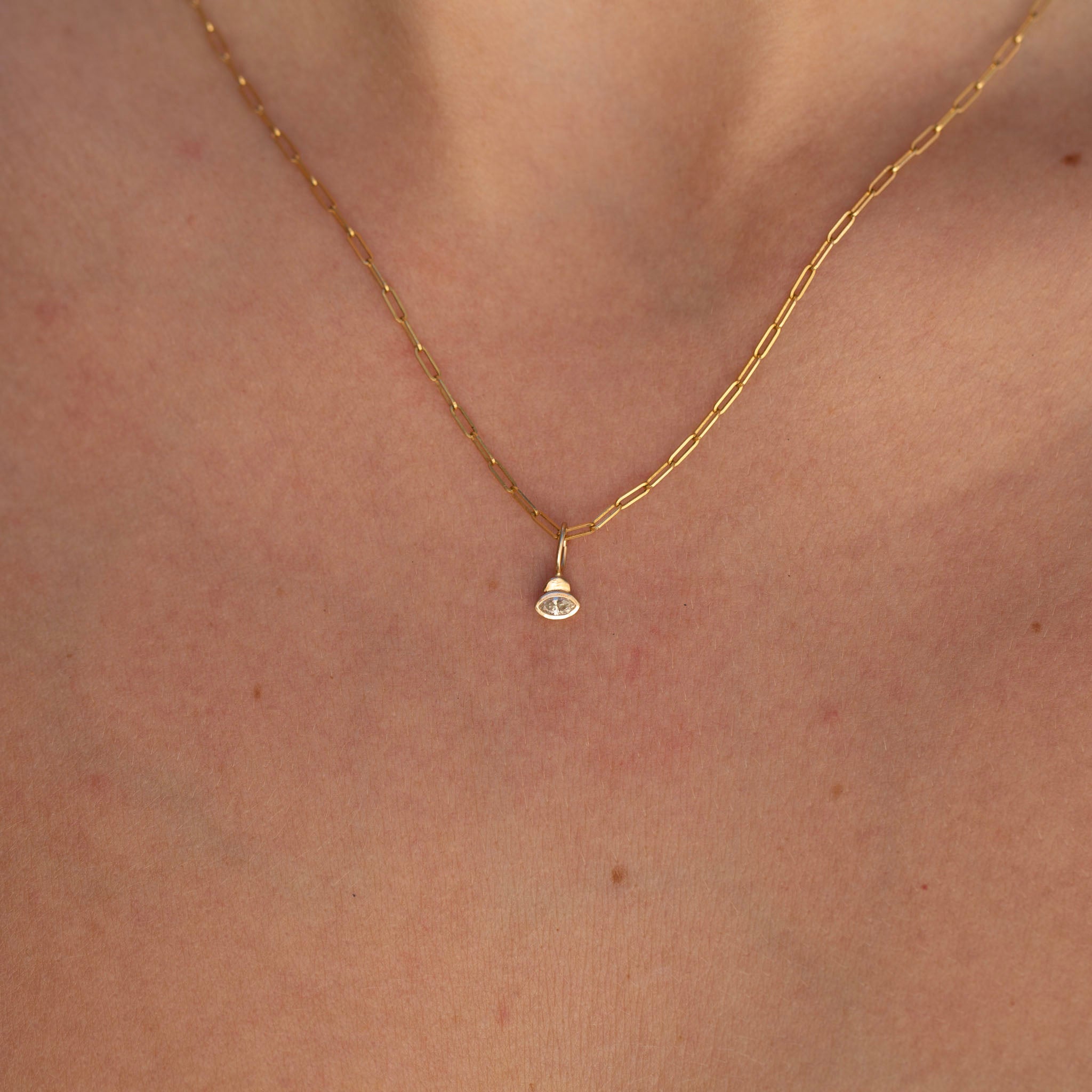 UFO, Tiny Marquise Diamond Saucer