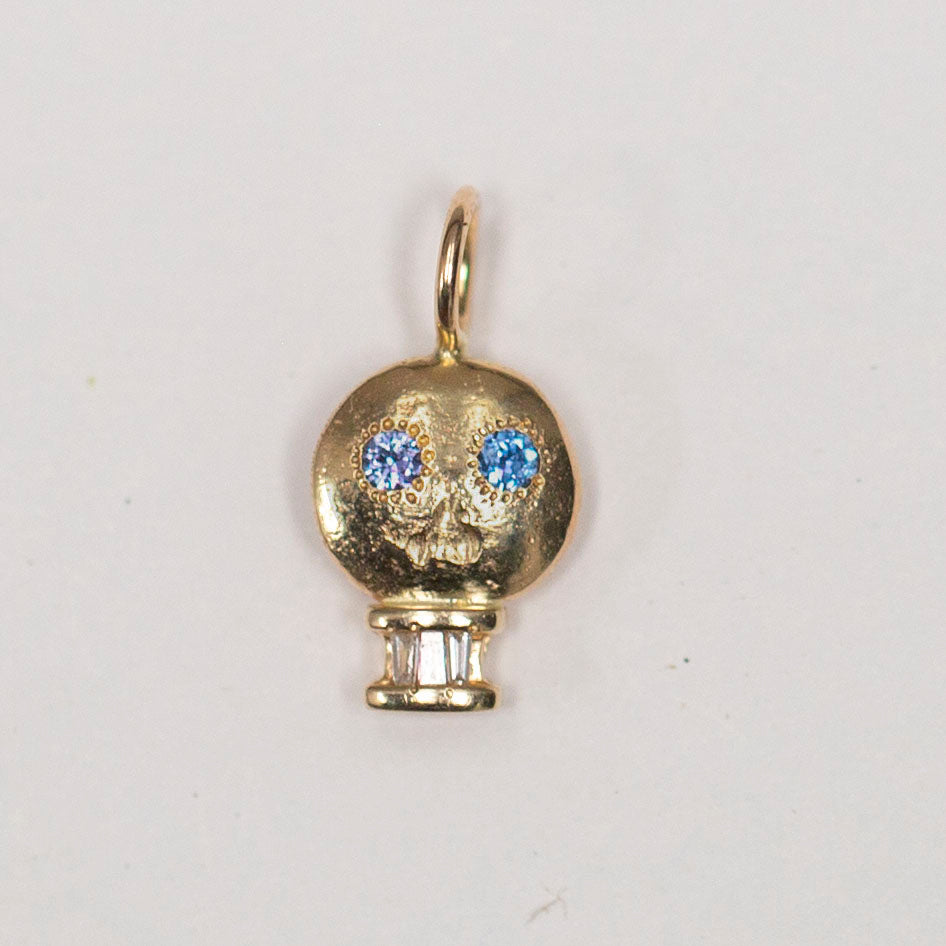 Montana Sapphire Skull