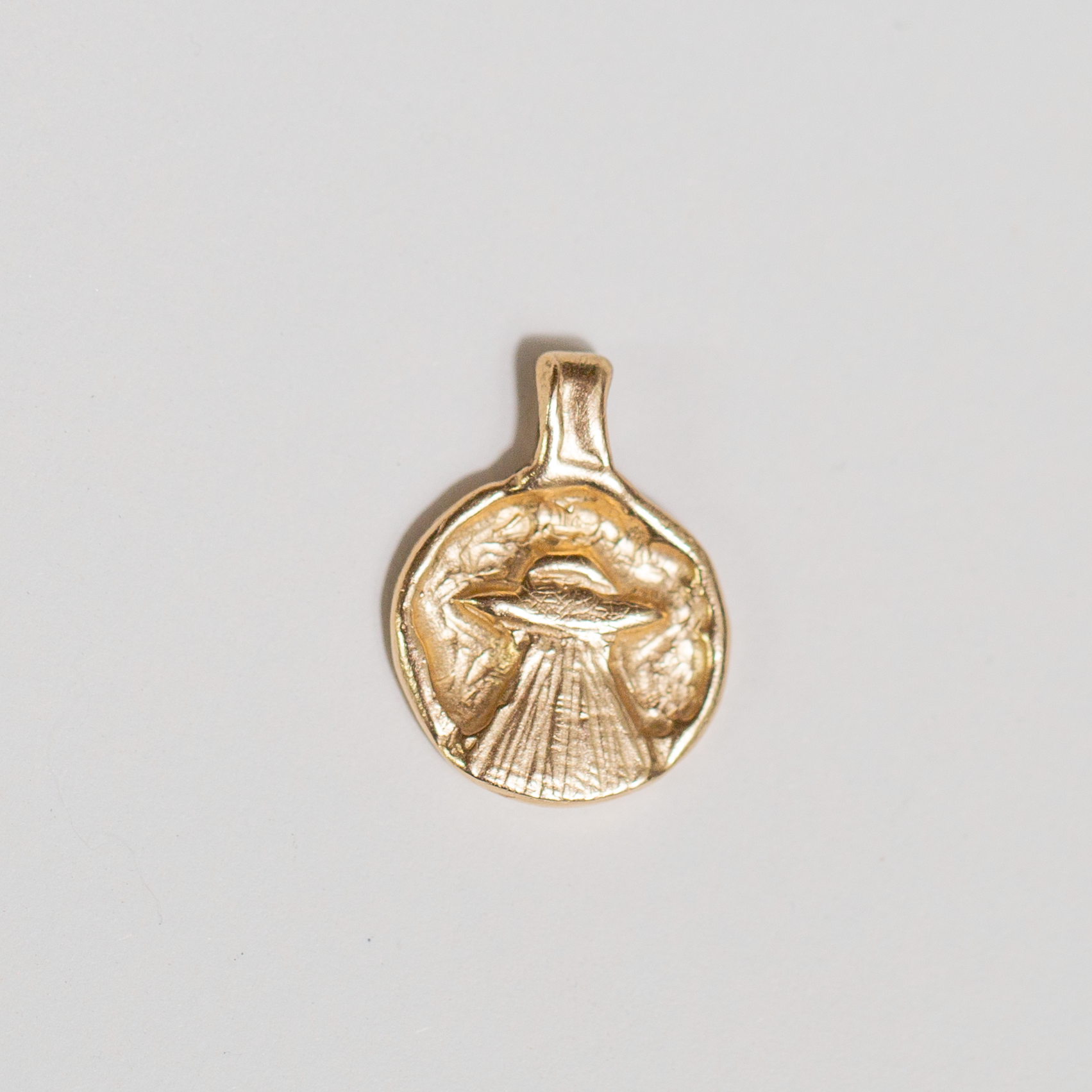 Goin' Home, 14K UFO pendant